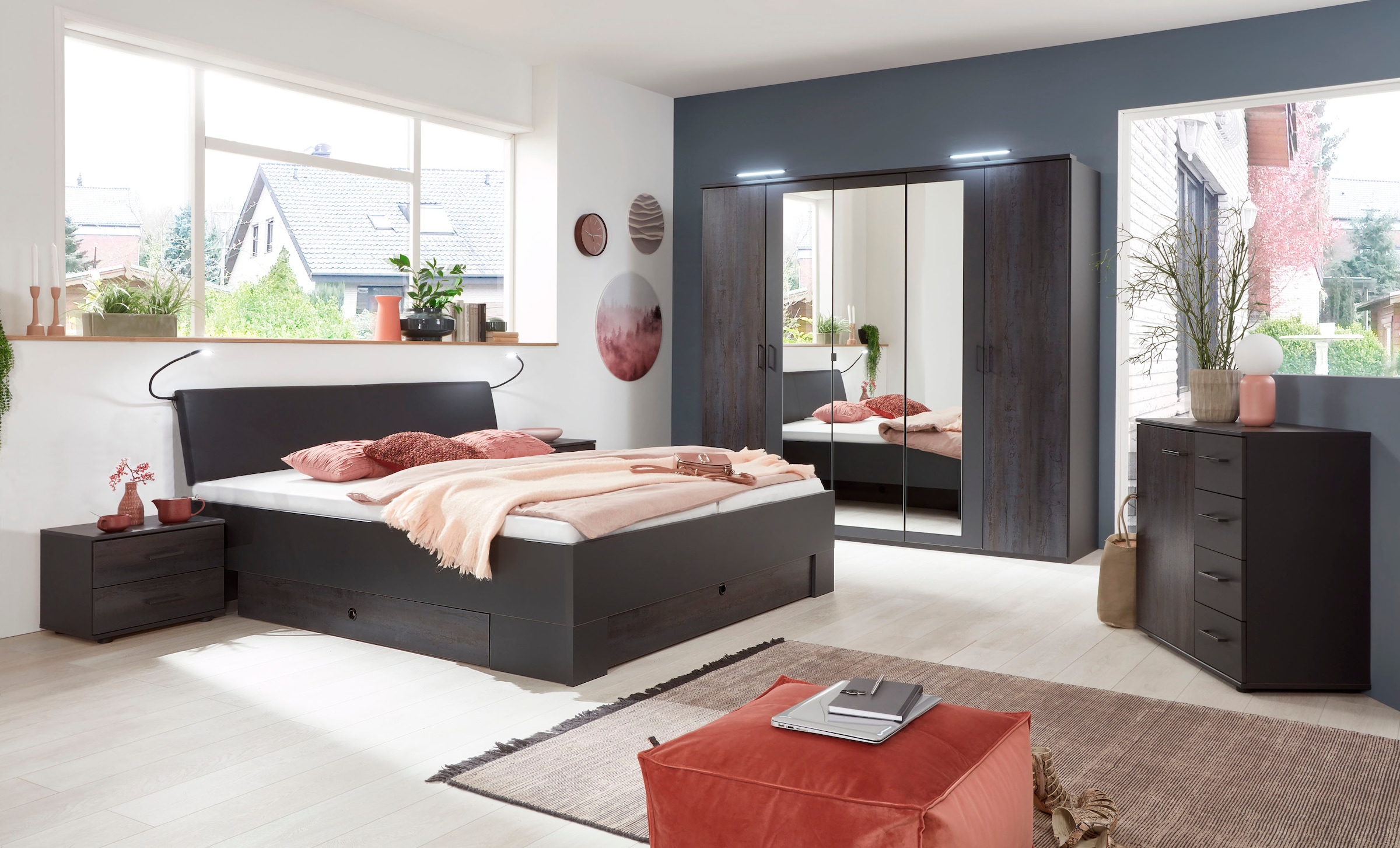 Wimex Table de nuit »Kopenhagen« in 2 Höhen