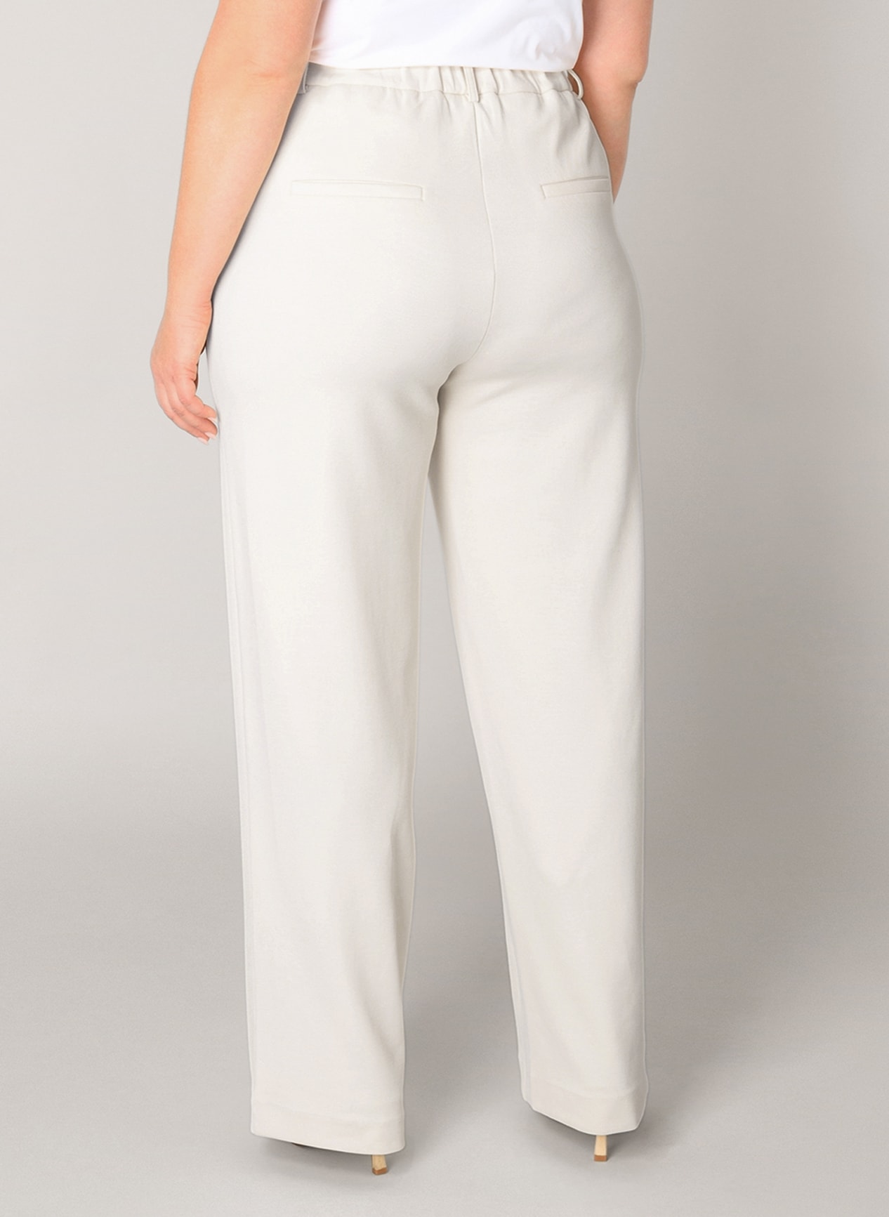 Base Level Curvy Pantalon en tissu »Yorinthe«  mit elastischem Bund und Stretch
