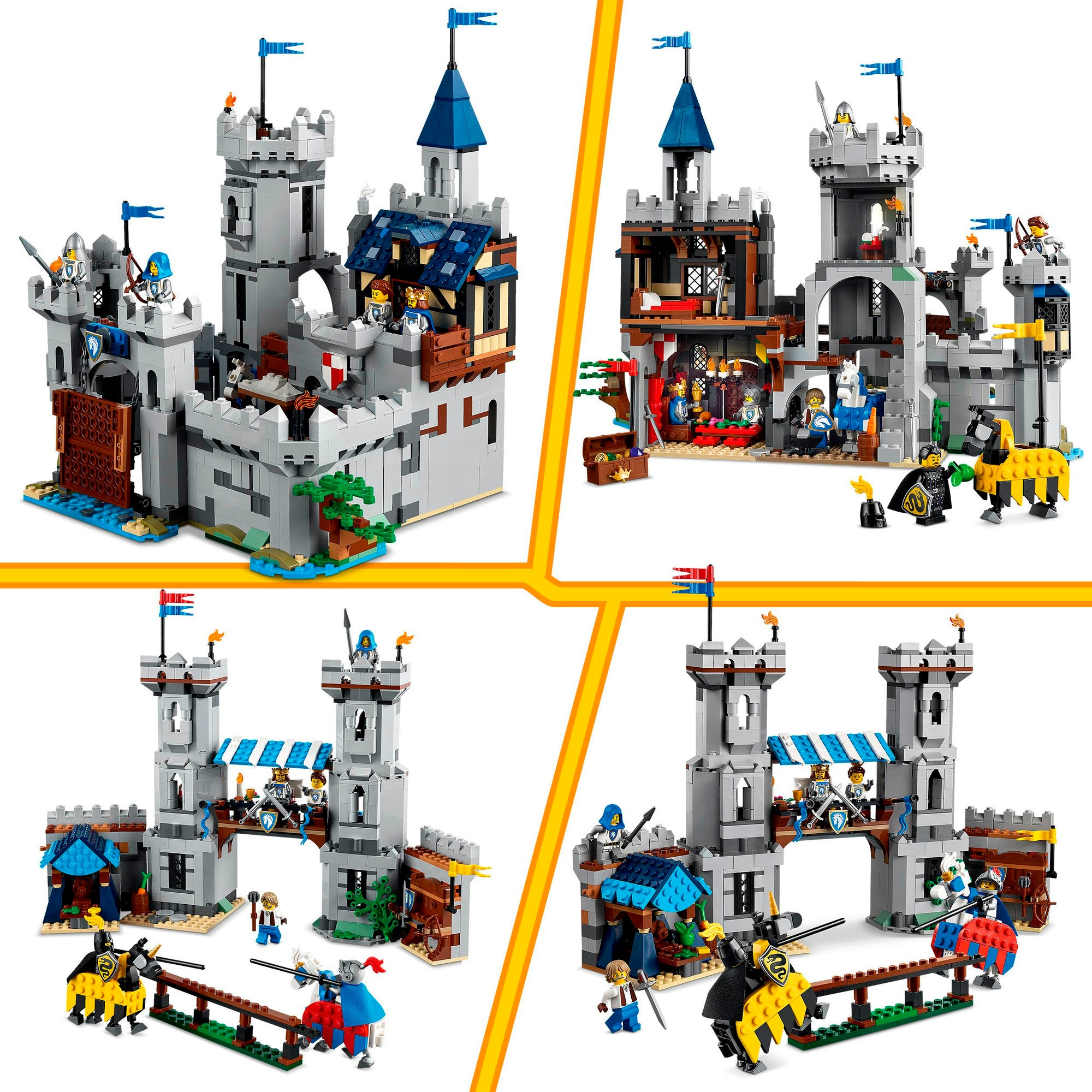 LEGO® Pions de construction »Ritterburg im Mittelalter (31168), LEGO LEGO Creator« Made in Europe