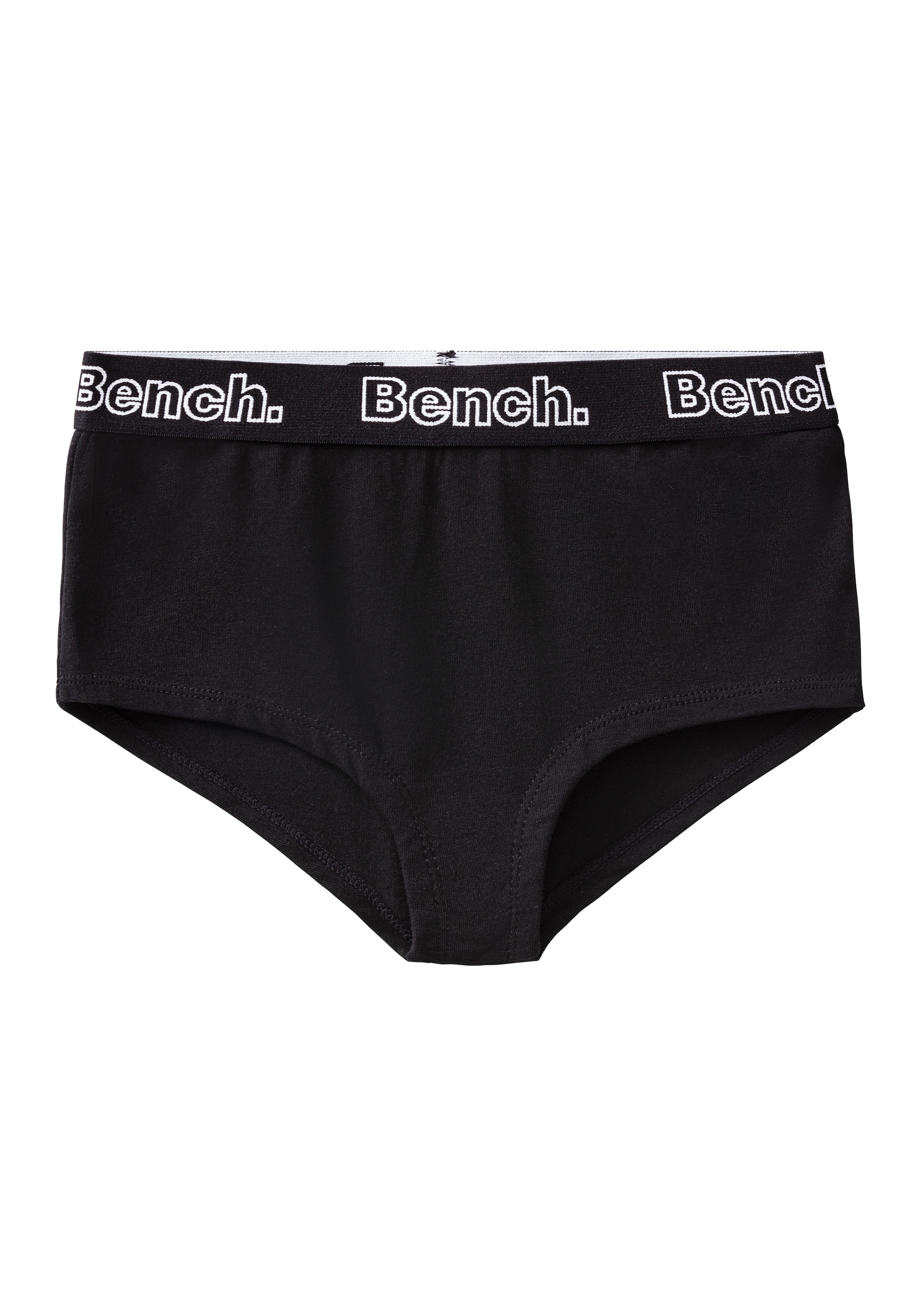 Bench. Panty Packung, 4 Stk. mit weichem Logo Webbund