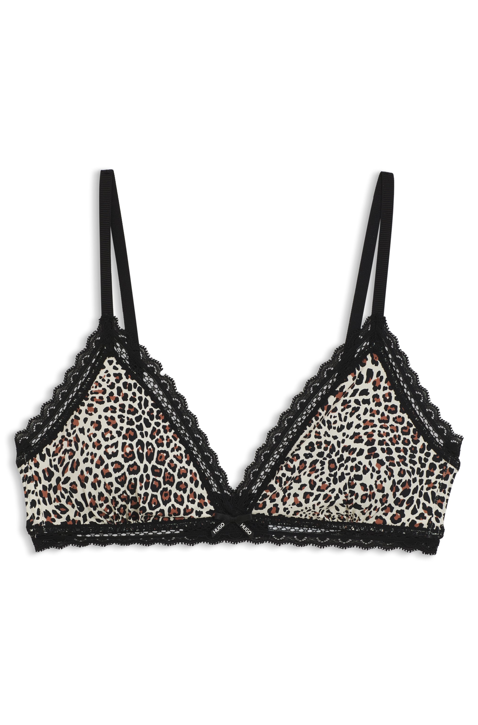 HUGO Underwear Soutien-gorge triangle »Unique« mit Spitze