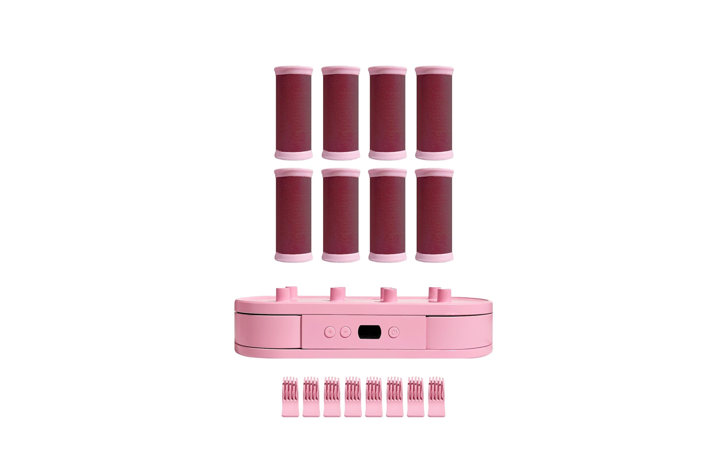 Mermade Hair Heizwickler »Hot Rollers Digital« 10 Lockenwickler Digitale Heizwickler mit 10 Keramikwicklern und 5 Temperaturstufen