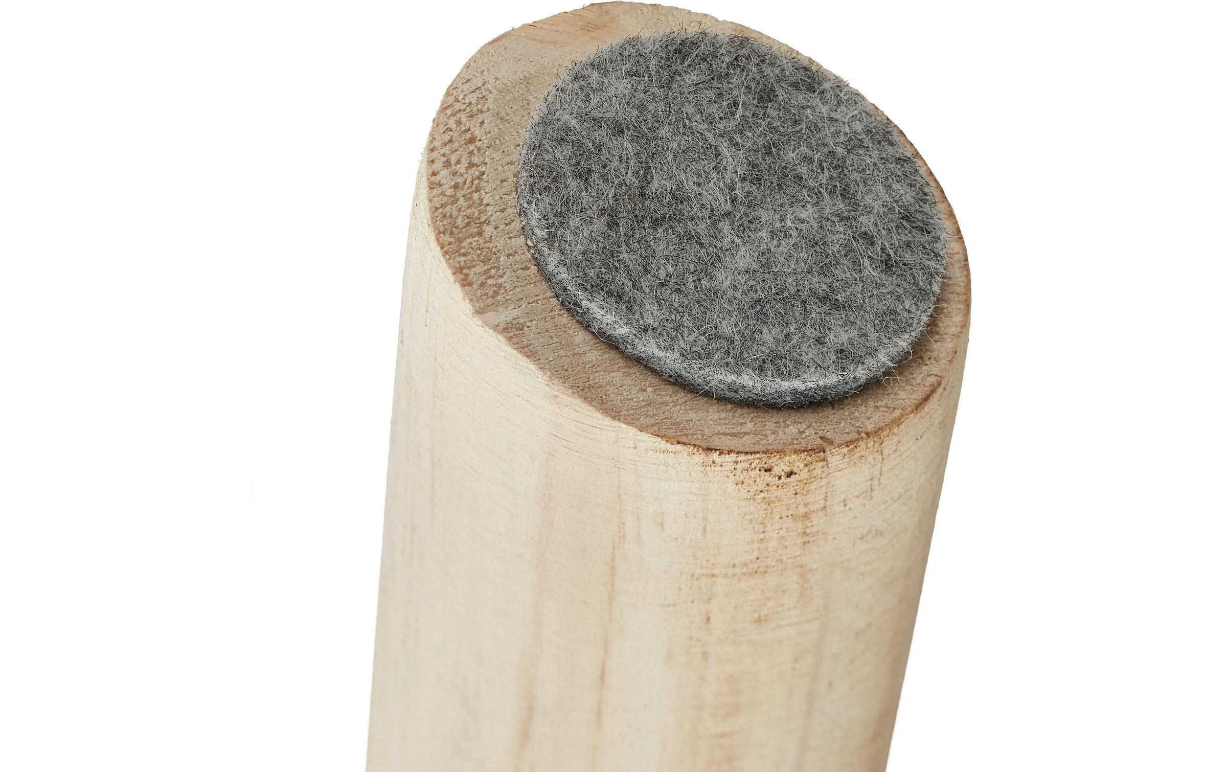 relaxdays Hocker »42 x 33 cm« Sitzhocker mit Fell