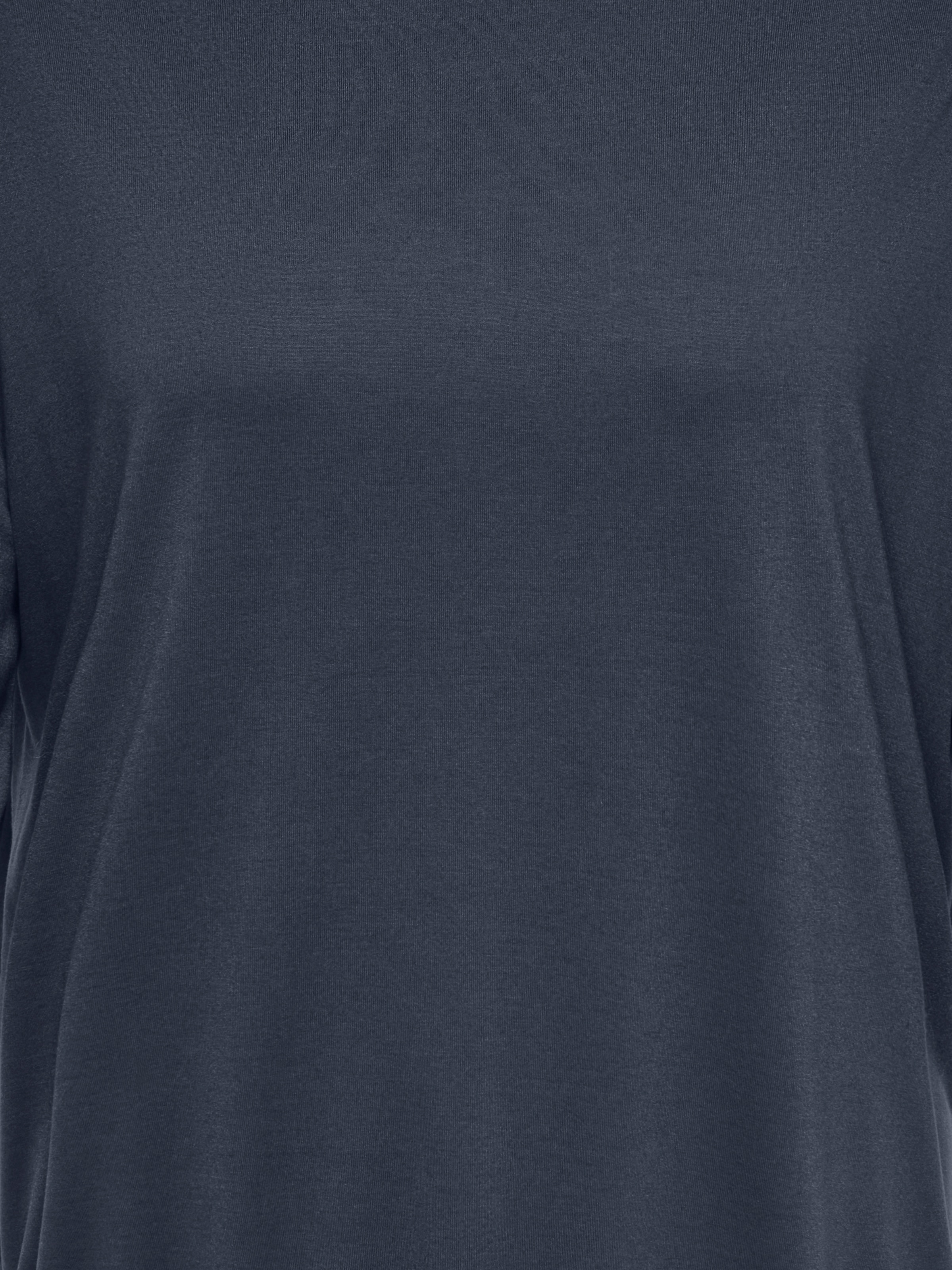 ONLY CARMAKOMA 3/4-Arm-Shirt »CARCARLINNE 3/4 BOATNECK TOP JRS« Materialmix, normal geschnitten