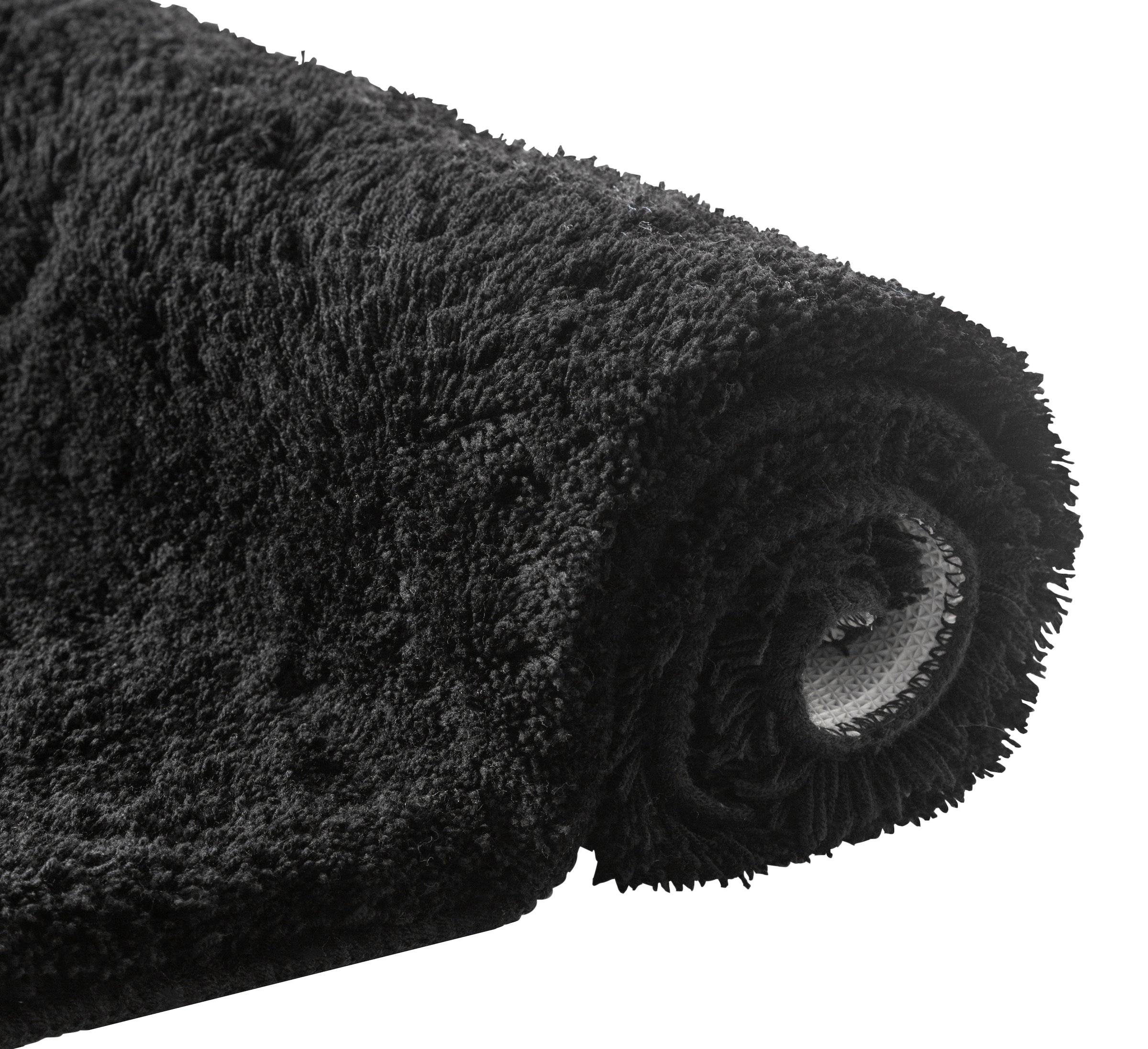 Bruno Banani Badematte »Lana, Badvorleger, Badezimmer Teppich« Höhe 25 mm rutschhemmend beschichtet fussbodenheizungsgeeignet | schnell trocknend | strapazierfähig Badteppich, Badematten, unifarben, auch als 3 teiliges Set & rund
