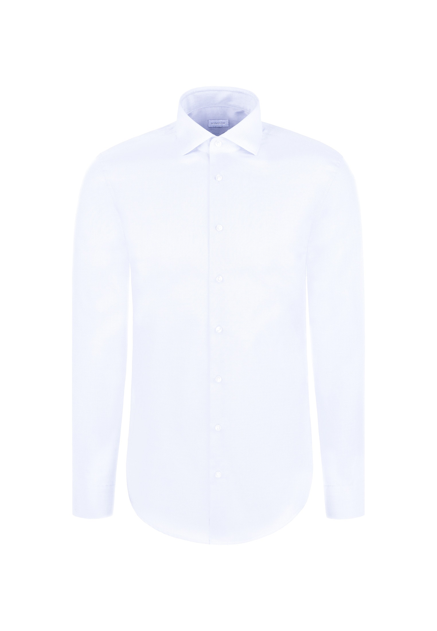 seidensticker Chemise d'affaires »Schwarze Rose« Slim 1/1 Kentkragen Struktur