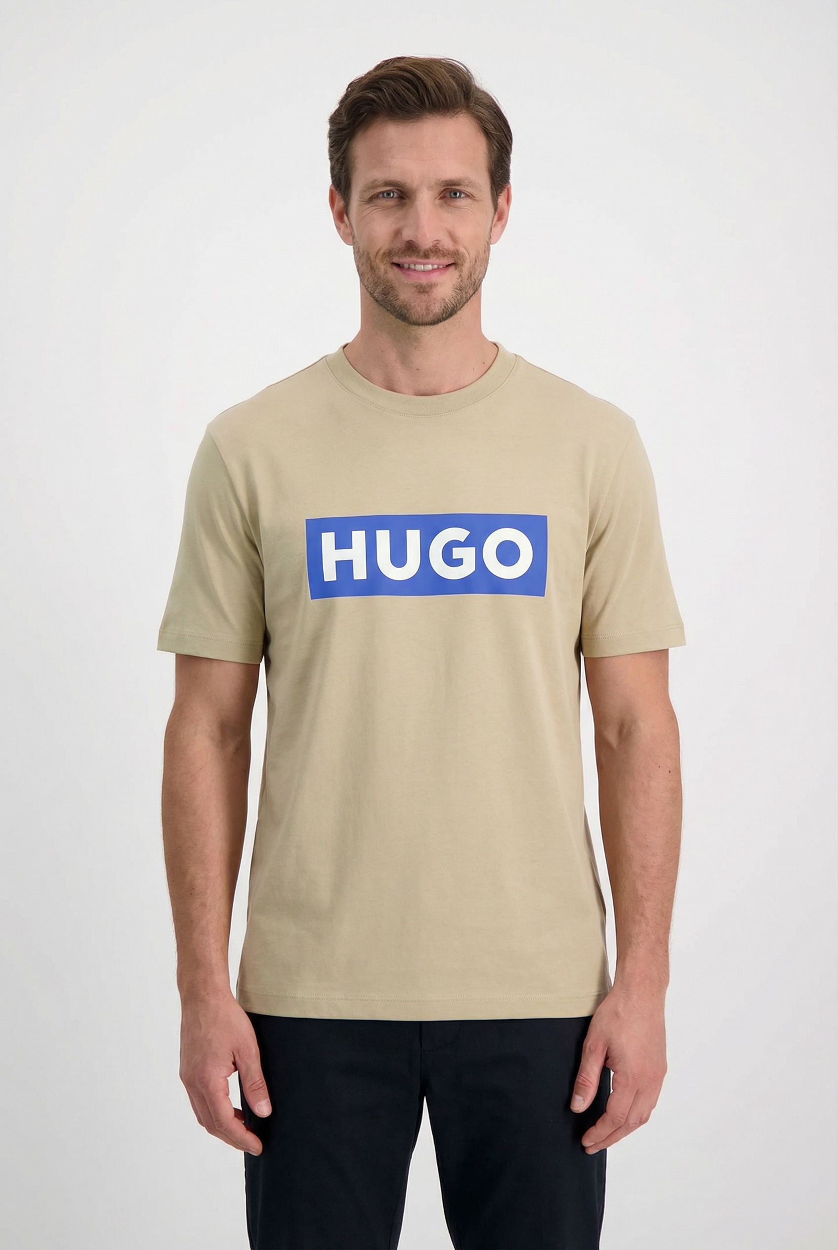 HUGO T-Shirt »Nico« mit grossem Logo-Print, Unisex