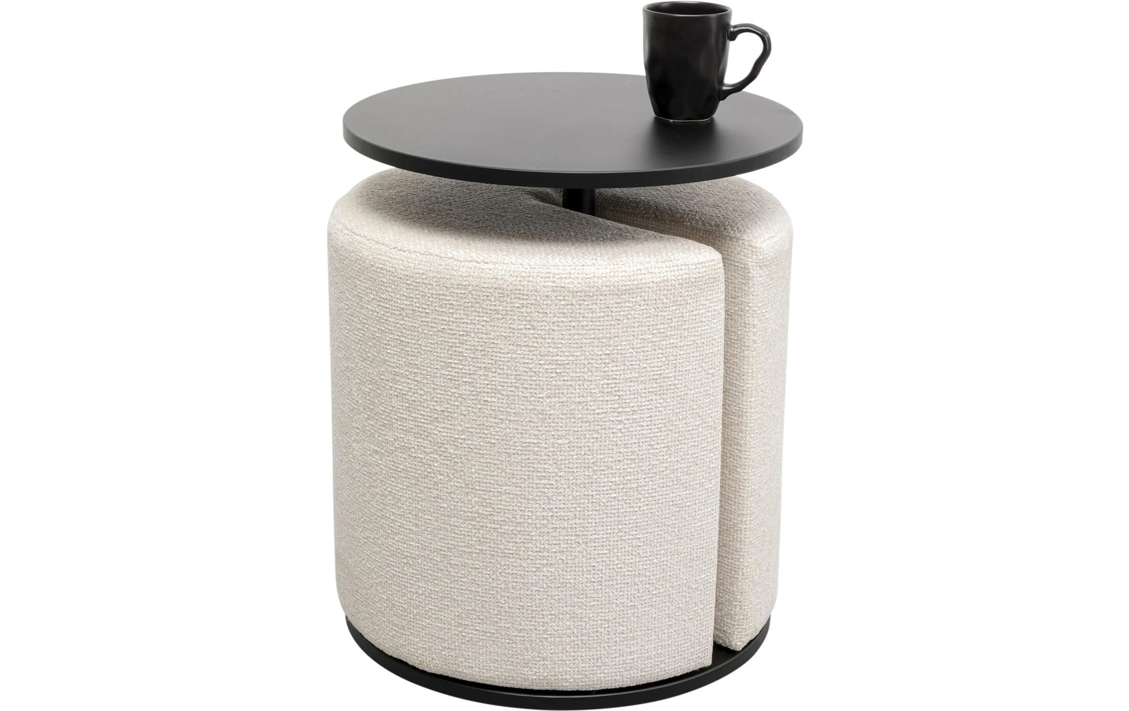 Kare Design Beistelltisch »mit Hocker Better T. 2-teilig« mit Hocker