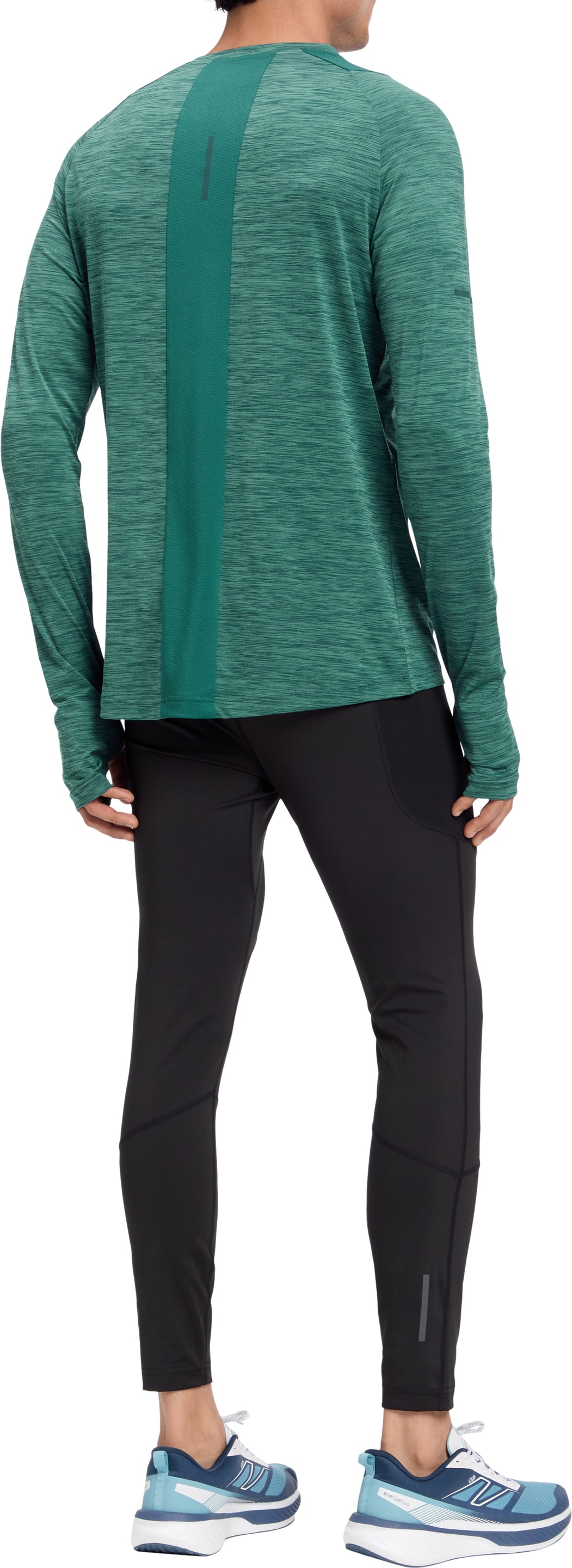 Energetics Laufshirt »HE.-LANGARMSHIRT AILO LS M« mit Daumenöffnungen an den Bündchen, elastisches Material