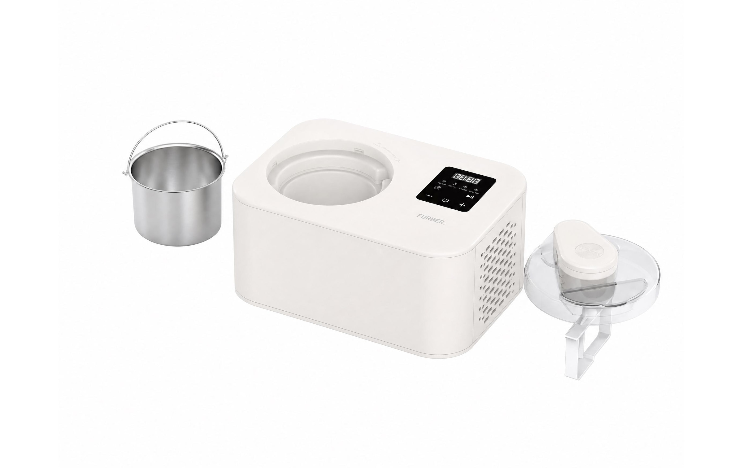 FURBER Machine à glace »Luigi Compact 1,2 l« 1,2 l 110 W