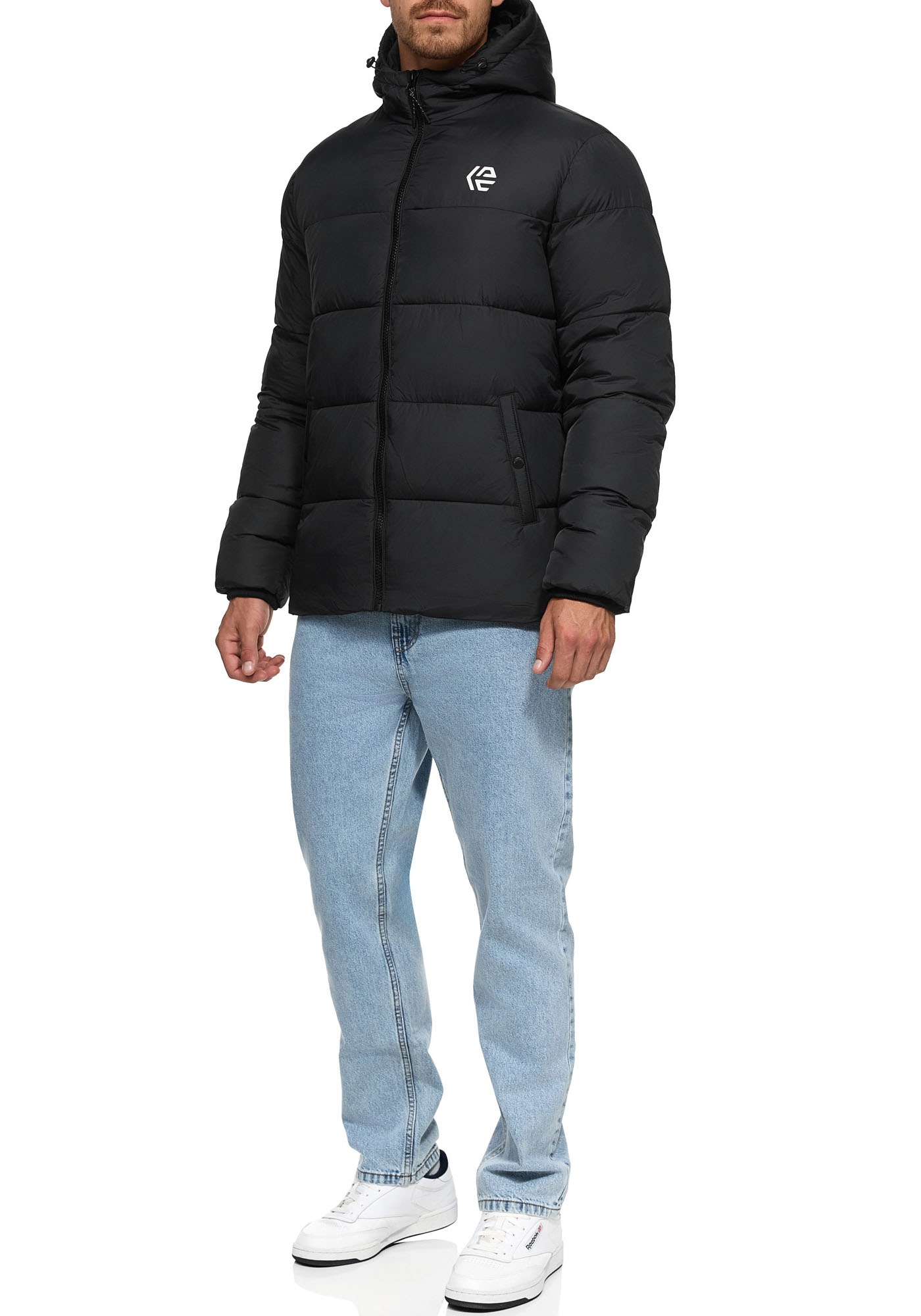 Indicode Steppjacke »INAlanin« mitKapuze