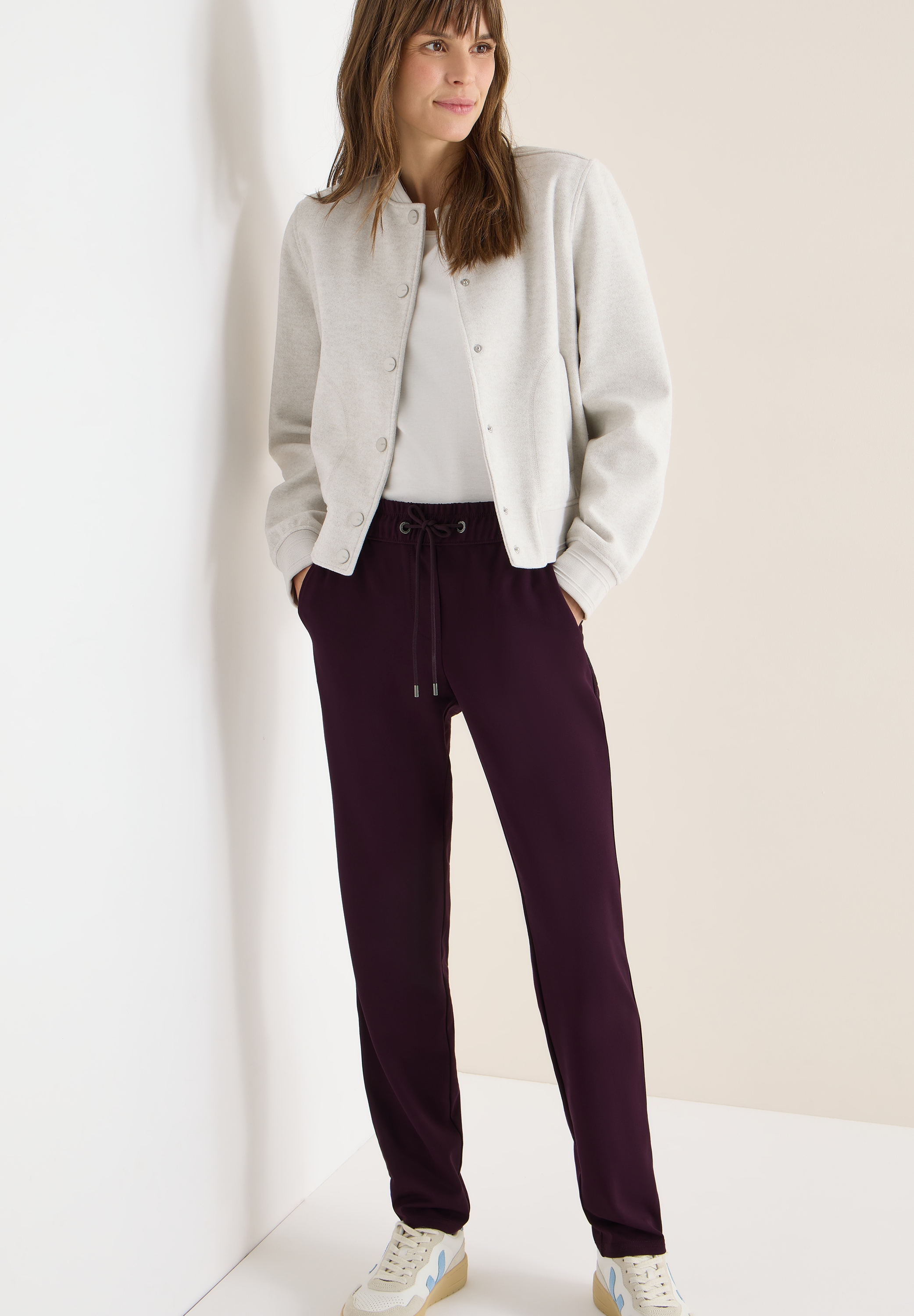 Cecil Pantalon à enfiler »Style Tracey«  mit Glitzer-Tape an der Seitennaht