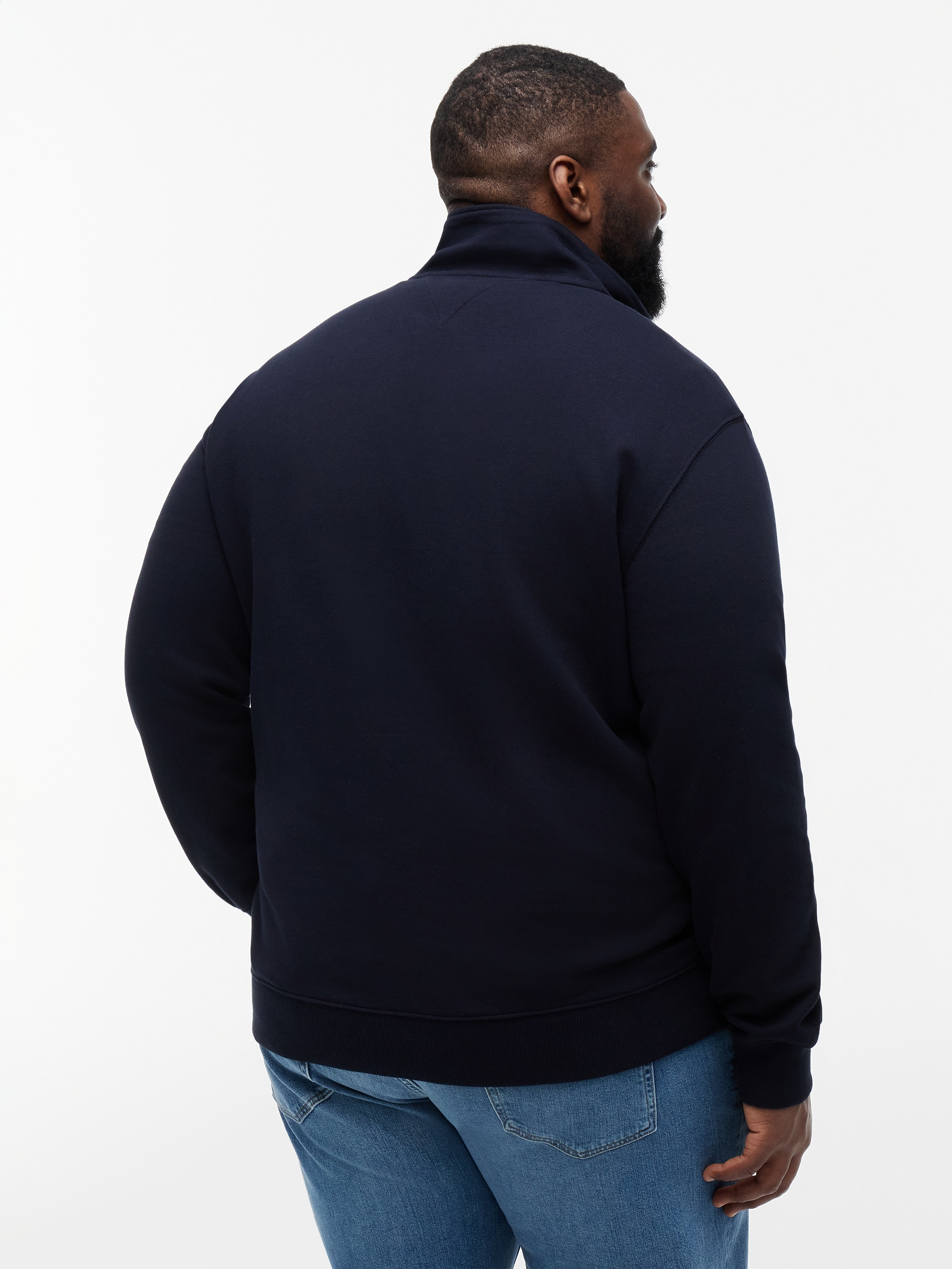 Tommy Hilfiger Big & Tall Sweatshirt »BT-ESSENTIAL TERRY NEW 1/4 ZIP«, Grosse Grössen
