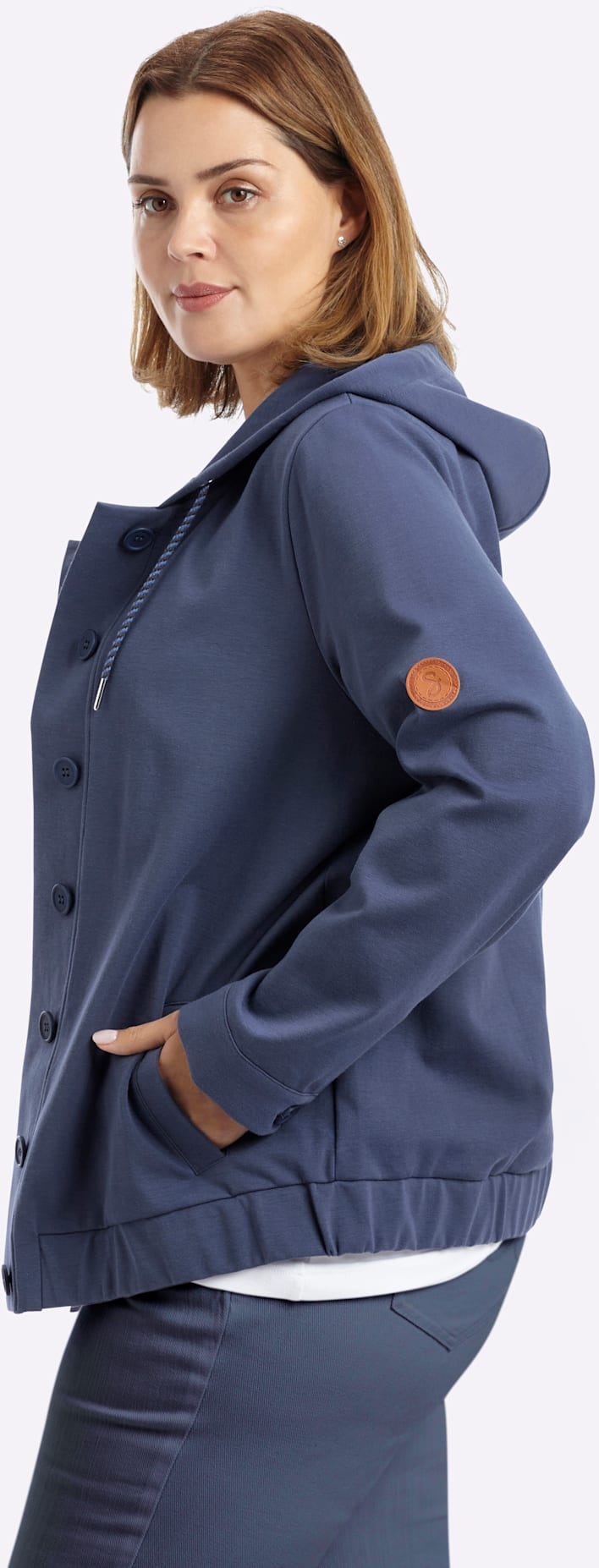 Sheego Veste chemise »Blouson« 1