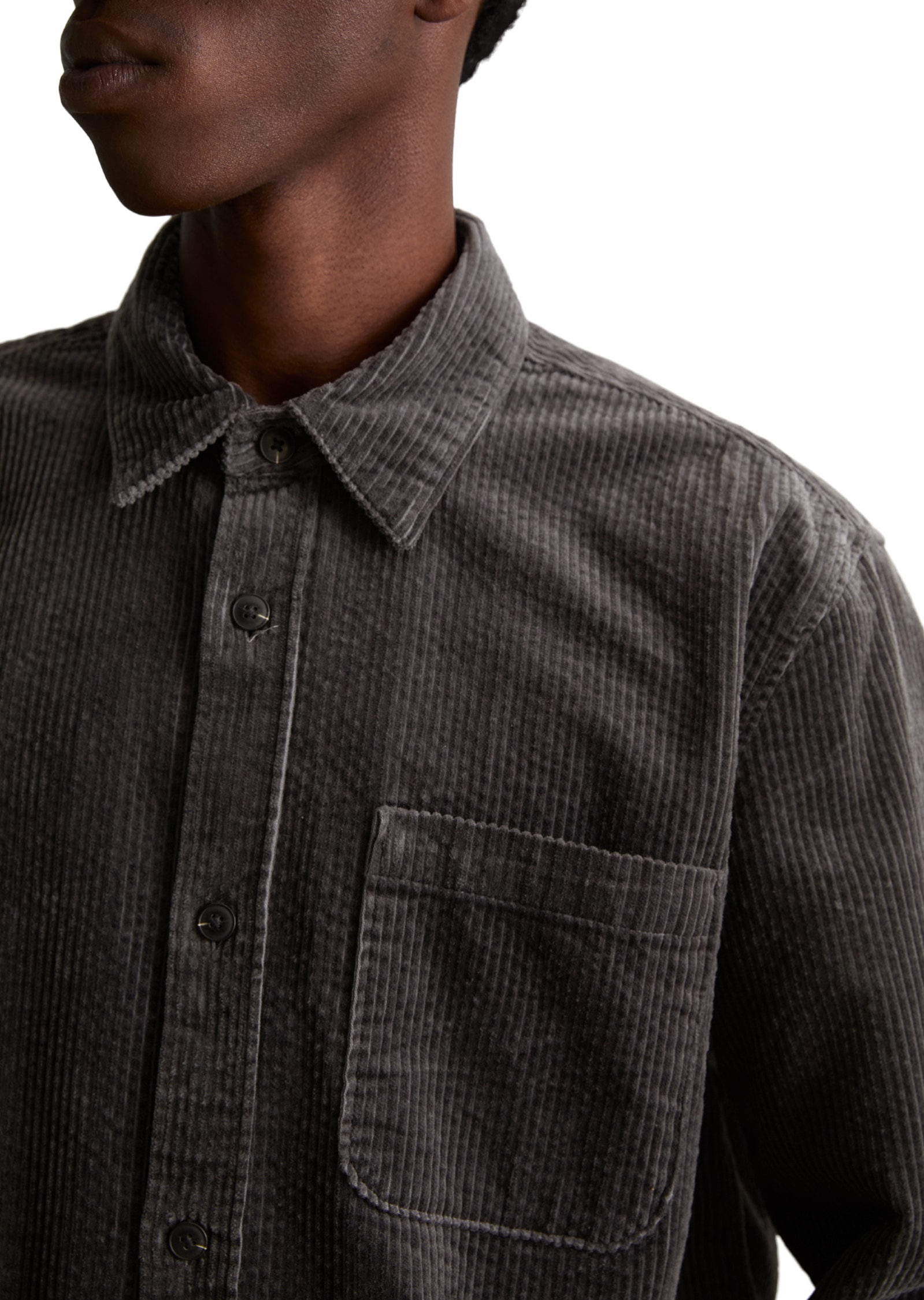 Marc O'Polo DENIM Chemise à manches longues »regular aus reine Bio-Baumwolle« Cordhemd