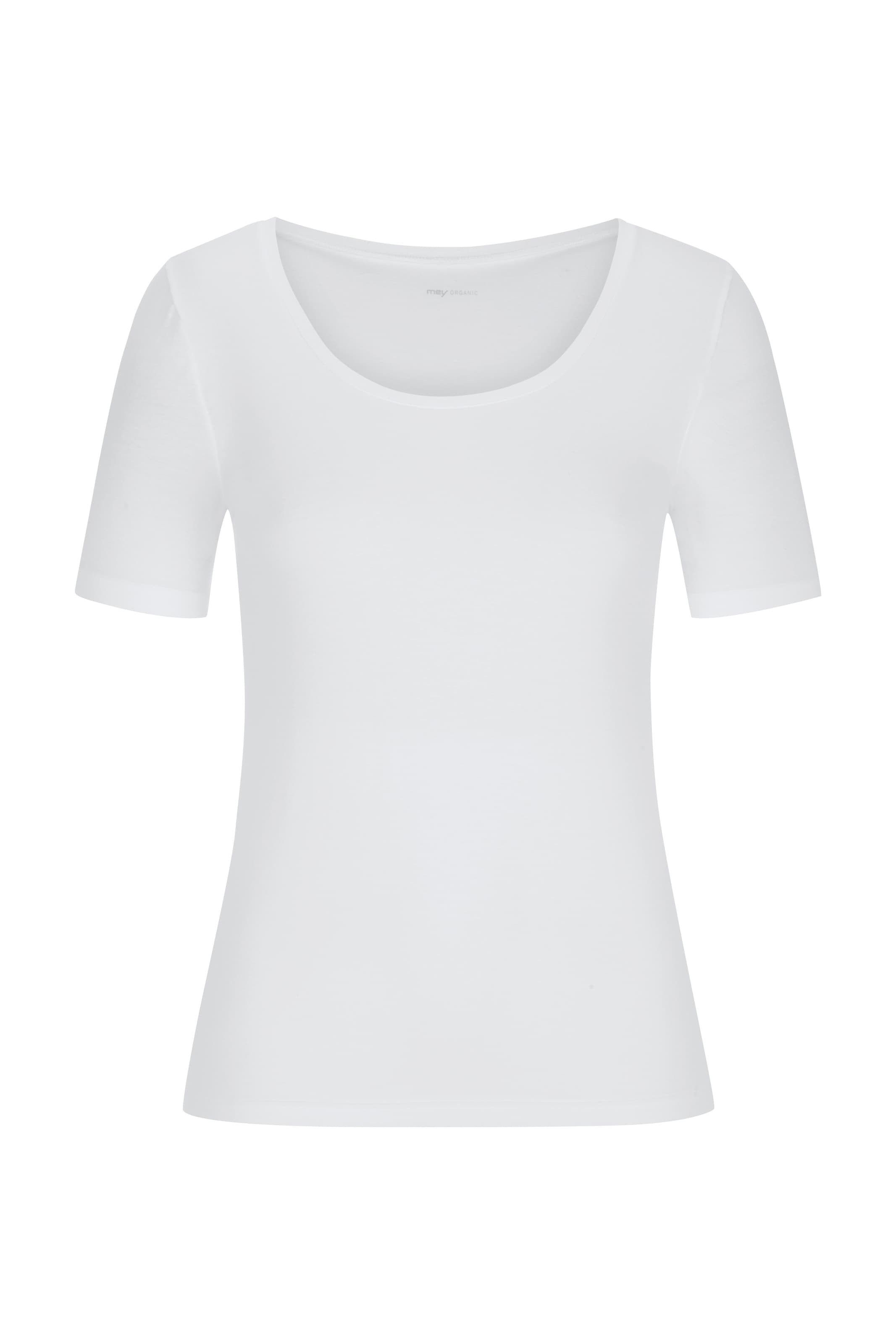 Mey T-shirt à manches courtes »Superfine Organic« Col rond, coupe étroite, manches mi-longues