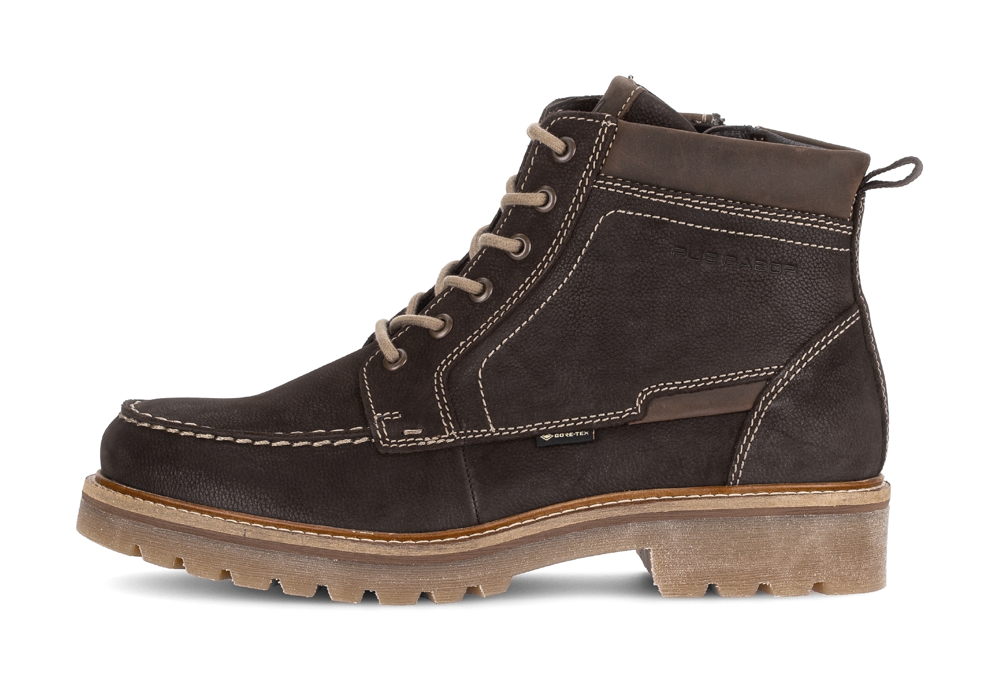 Pius Gabor Bottines à lacets  , bottines d'automne, chaussure outdoor avec fermeture éclair intérieure, largeur G