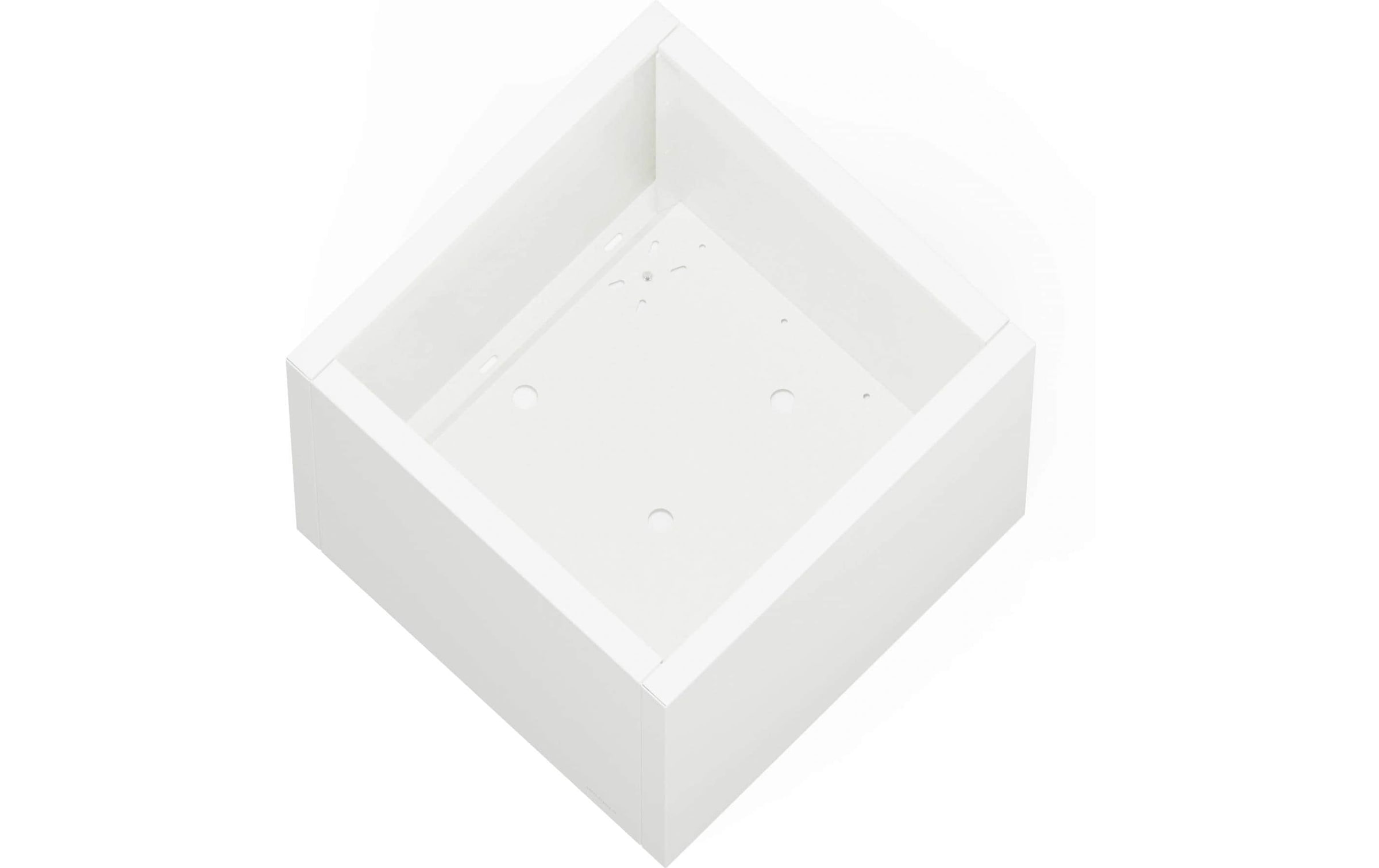 Herstera Garden Bac à plantes »Cube 60 cm Moon White«