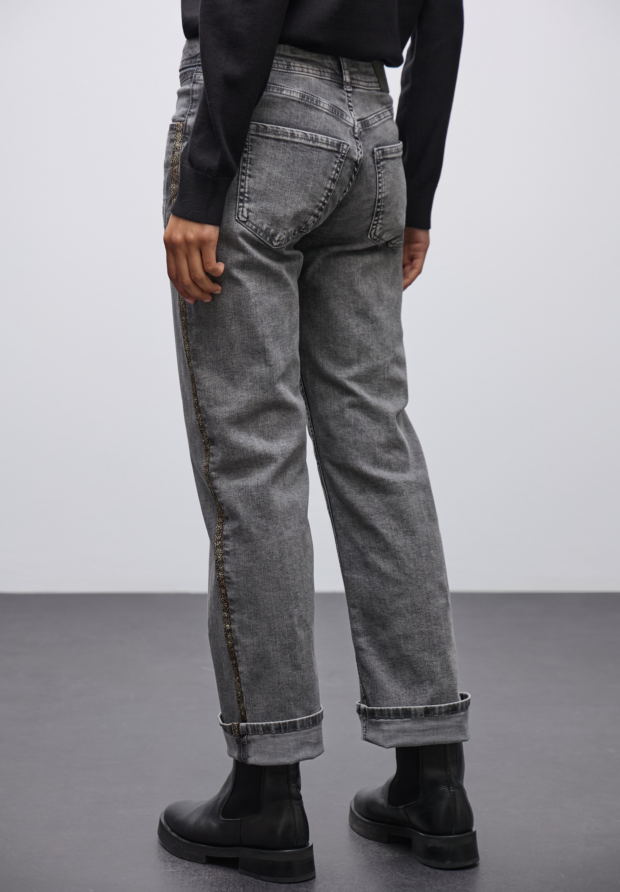 STREET ONE Straight-Jeans im Five-Pocket Style