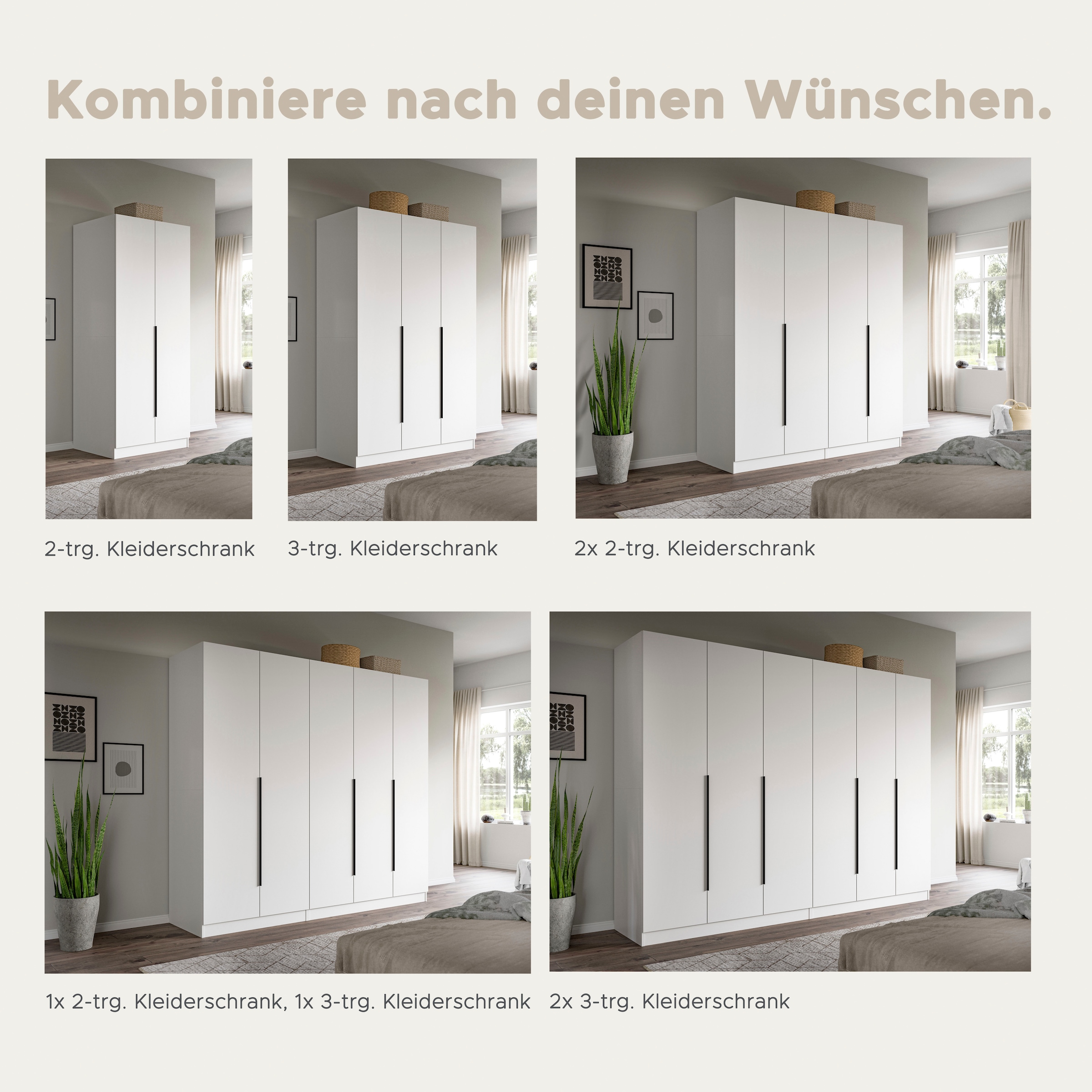Home affaire Kleiderschrank »Skarde Schlafzimmerschrank, Garderobe, Schrank« Otto Bestseller Garderobe Schlafzimmerschrank,  Breite: 80 cm, weiss, Kleiderstange, Einlegeboden