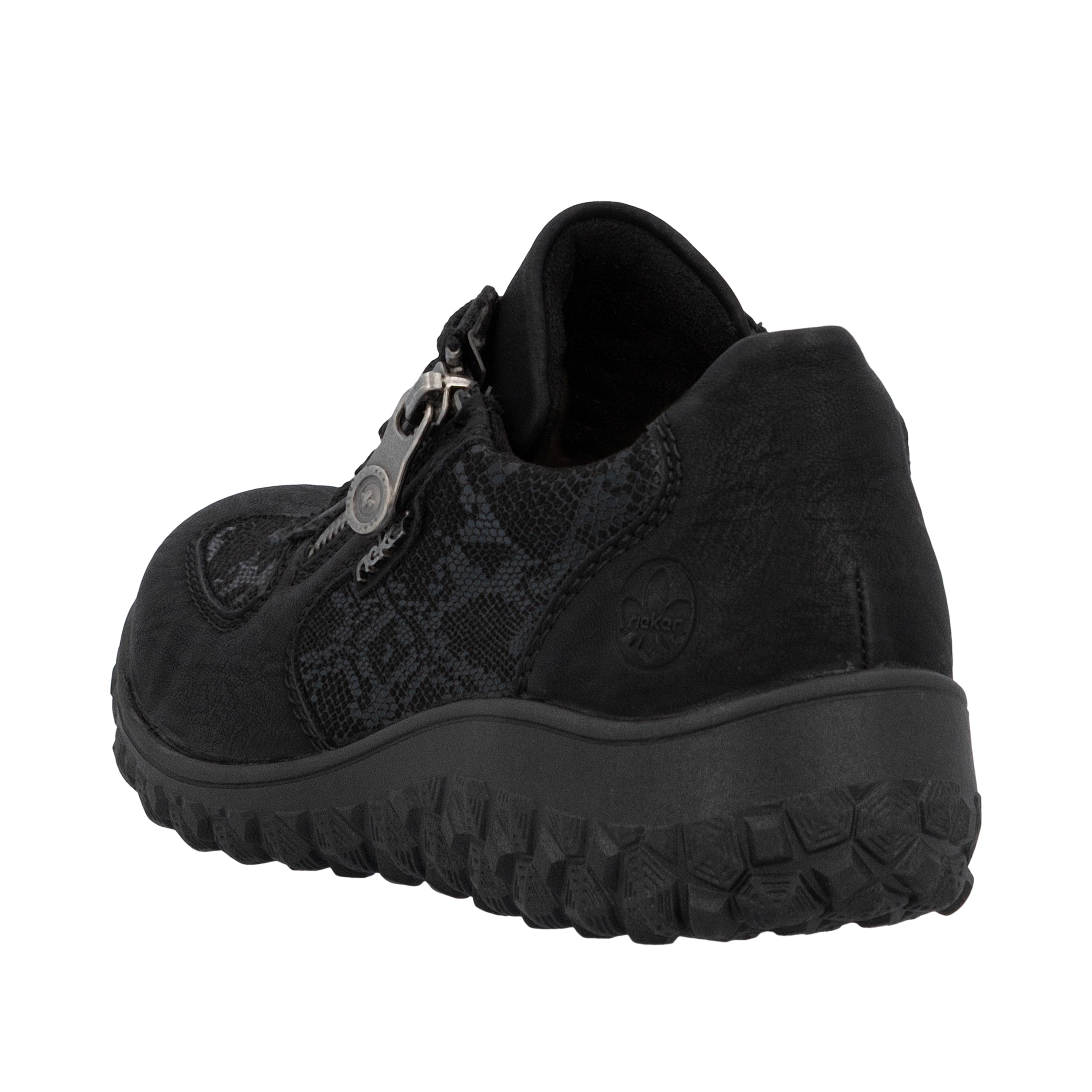 Rieker Baskets compensées  Schnürschuh, Halbschuh, Freizeitsneaker mit Reissverschluss
