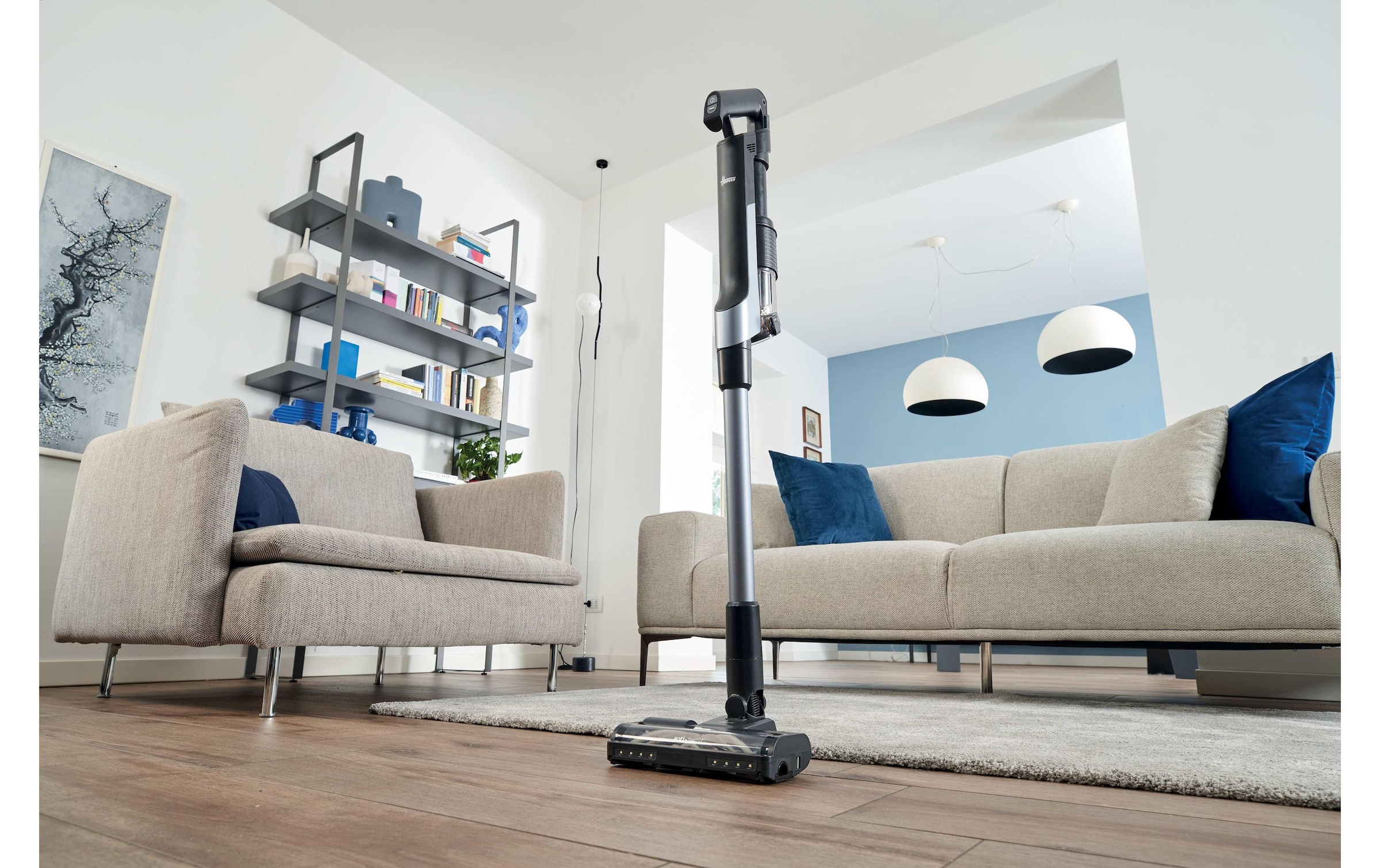 Hoover Akku-Hand-und Stielstaubsauger »HF210HP 11 Hf2« Ultraleichter Akku-Stabstaubsauger mit Ultra Compact X3-Technologie