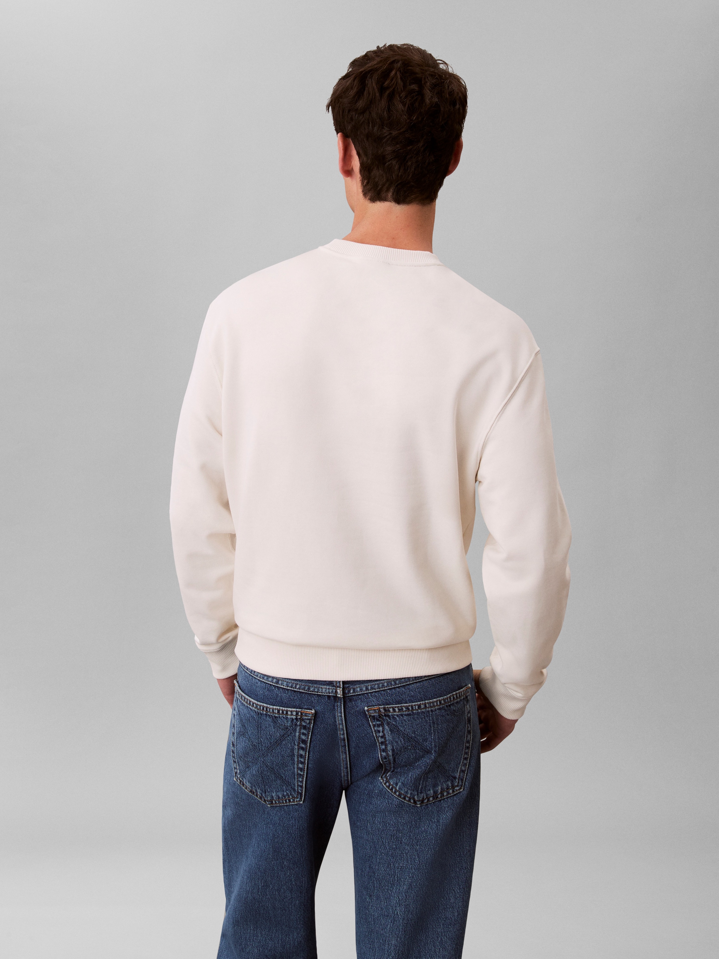 Calvin Klein Jeans Sweatshirt , Regular fit mit Rundhalsausschnitt
