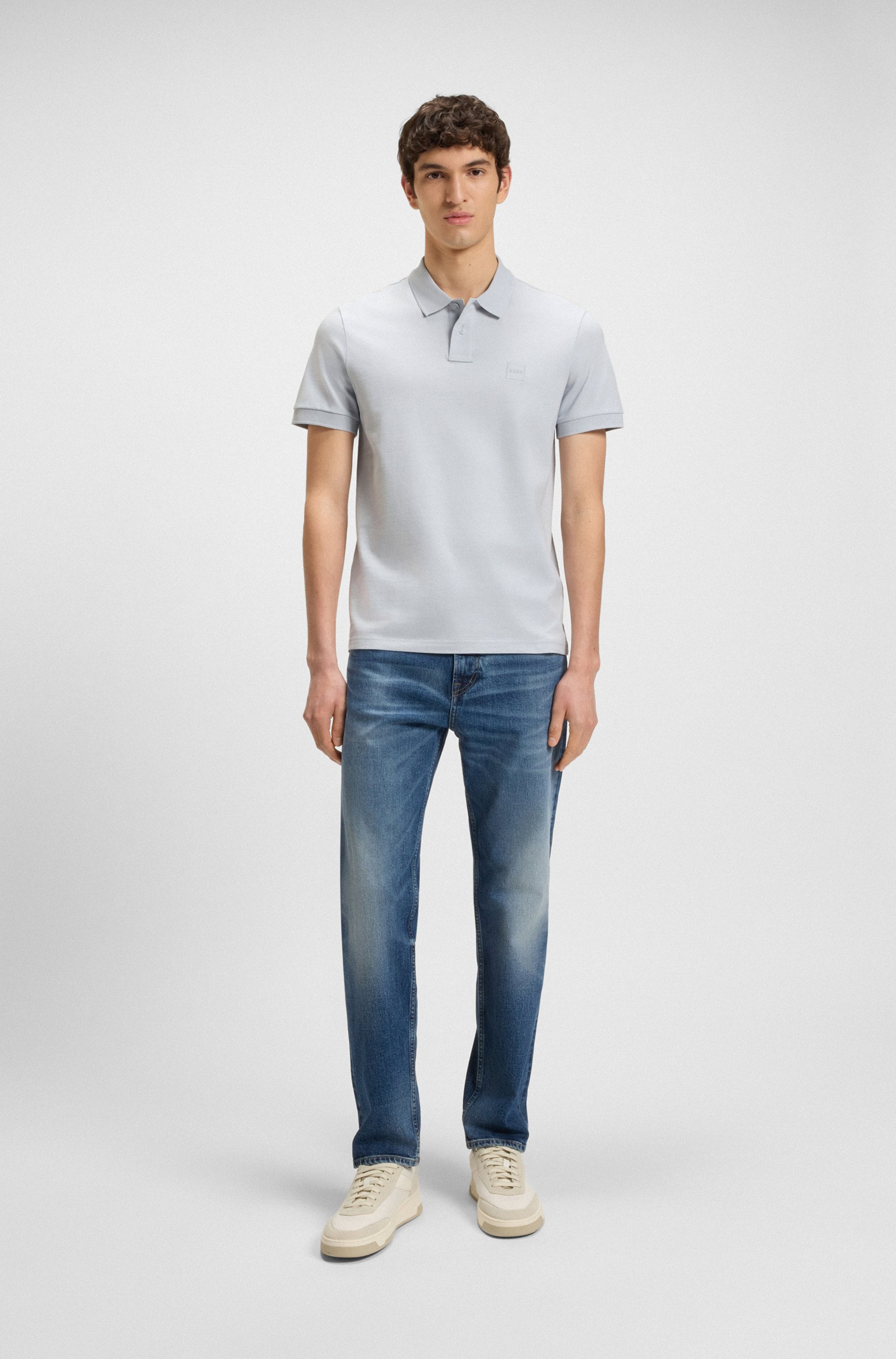 BOSS ORANGE Polo »Passenger« mit Polokragen