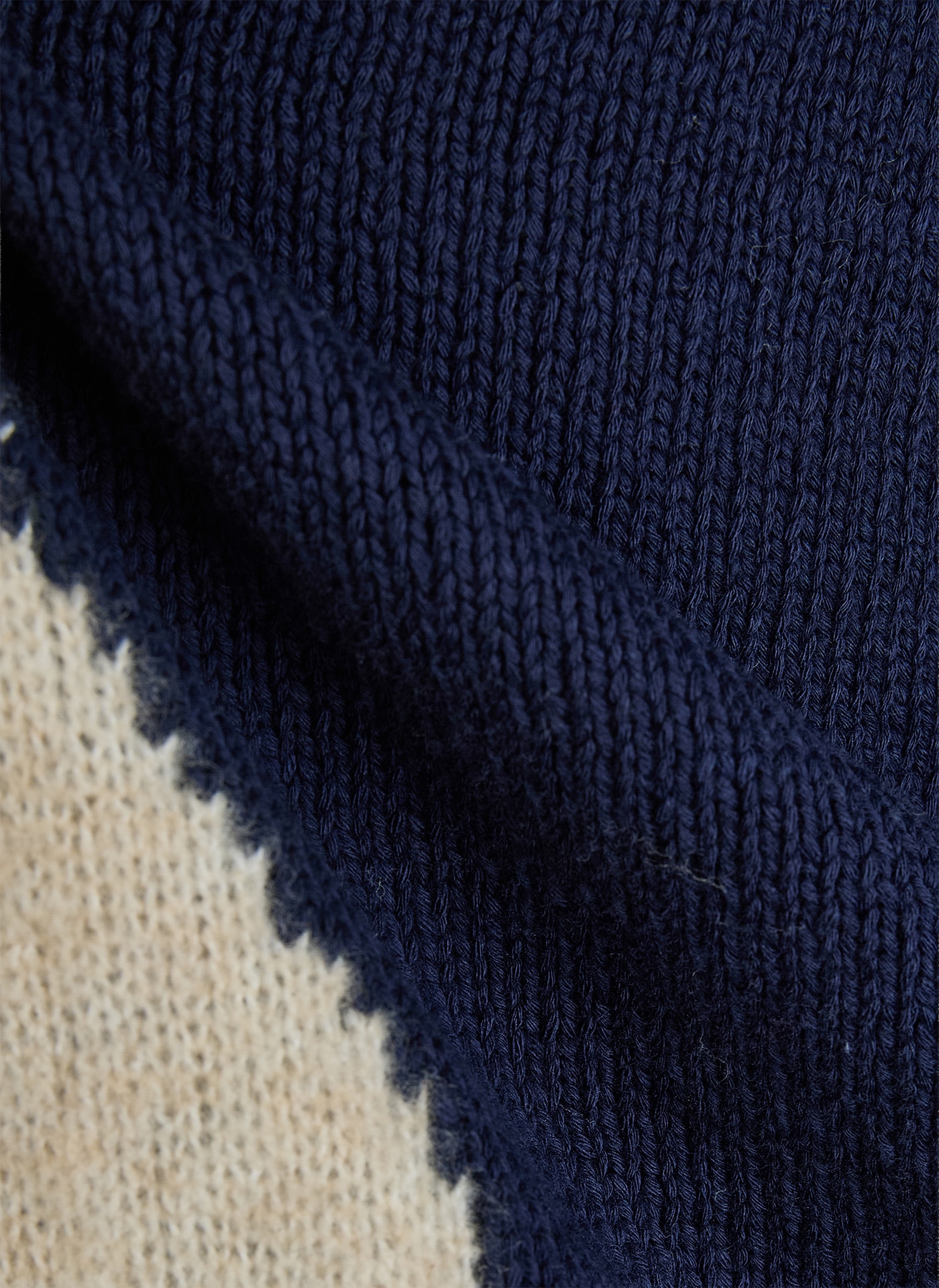 Rabe Pull en tricot avec motif chien et franges