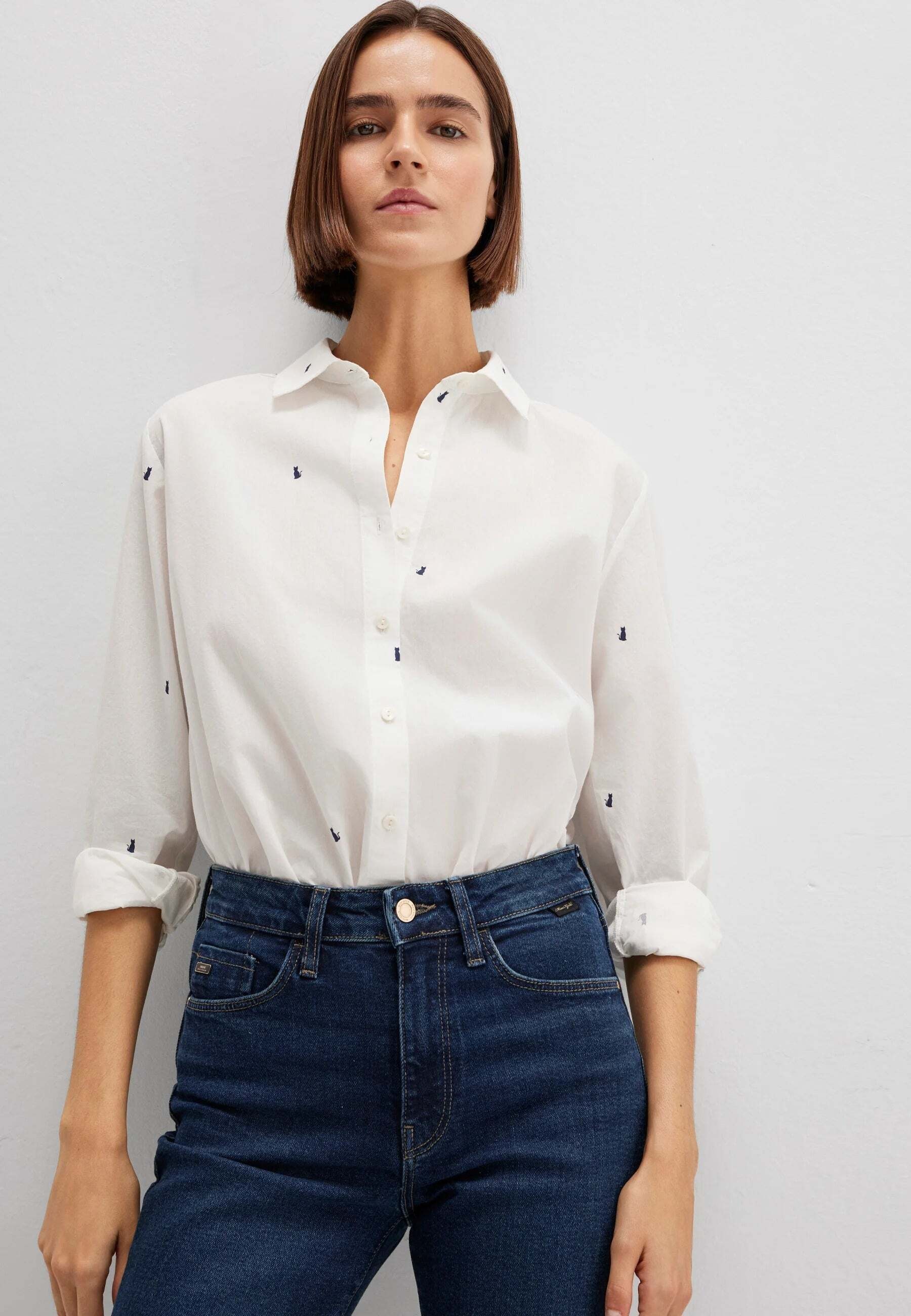 Mavi Blouse à manches longues »Mavi Langarmhemd Long Sleeve Woven«