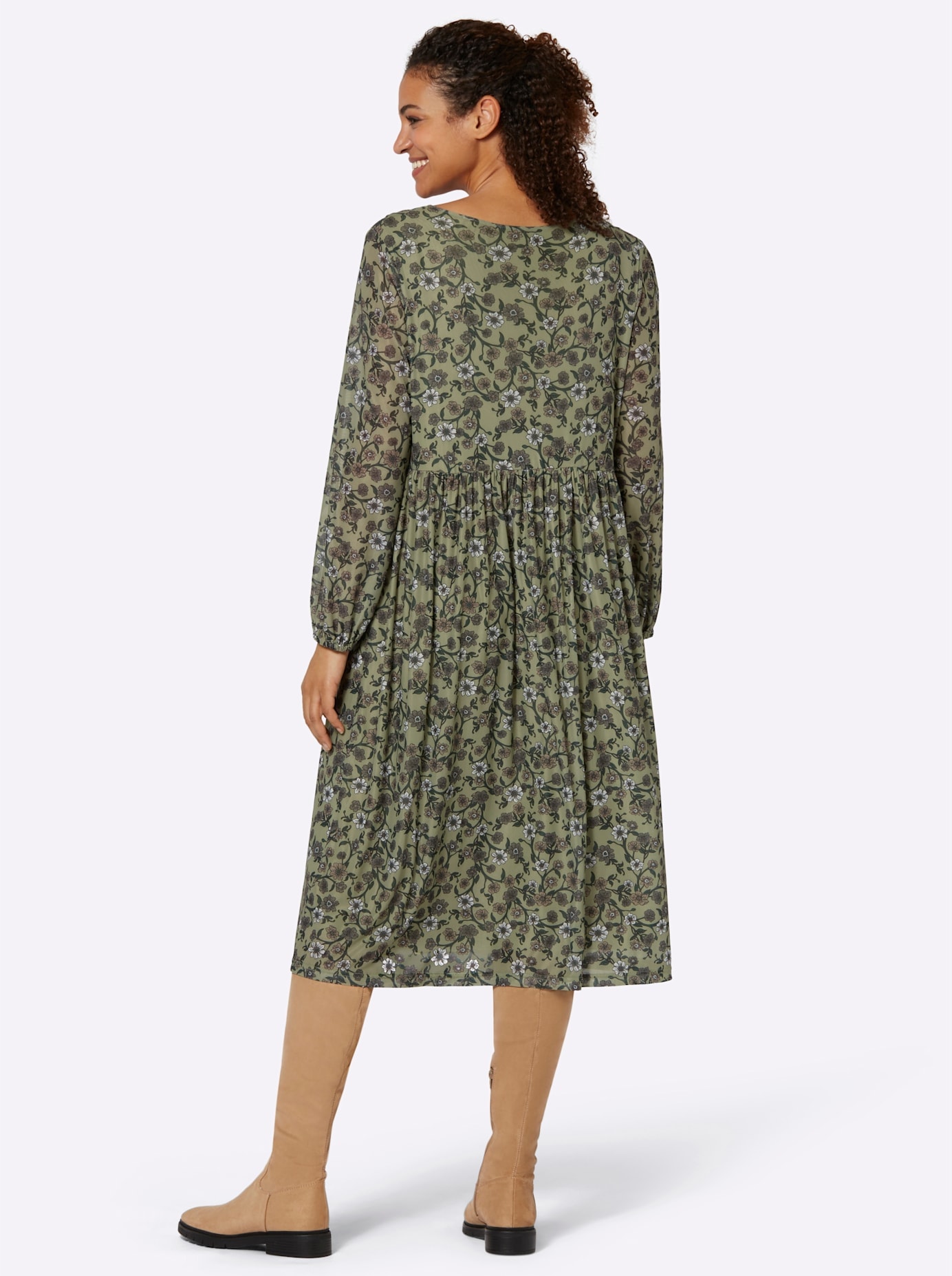 Inspirationen A-Linien-Kleid »Mesh-Kleid«