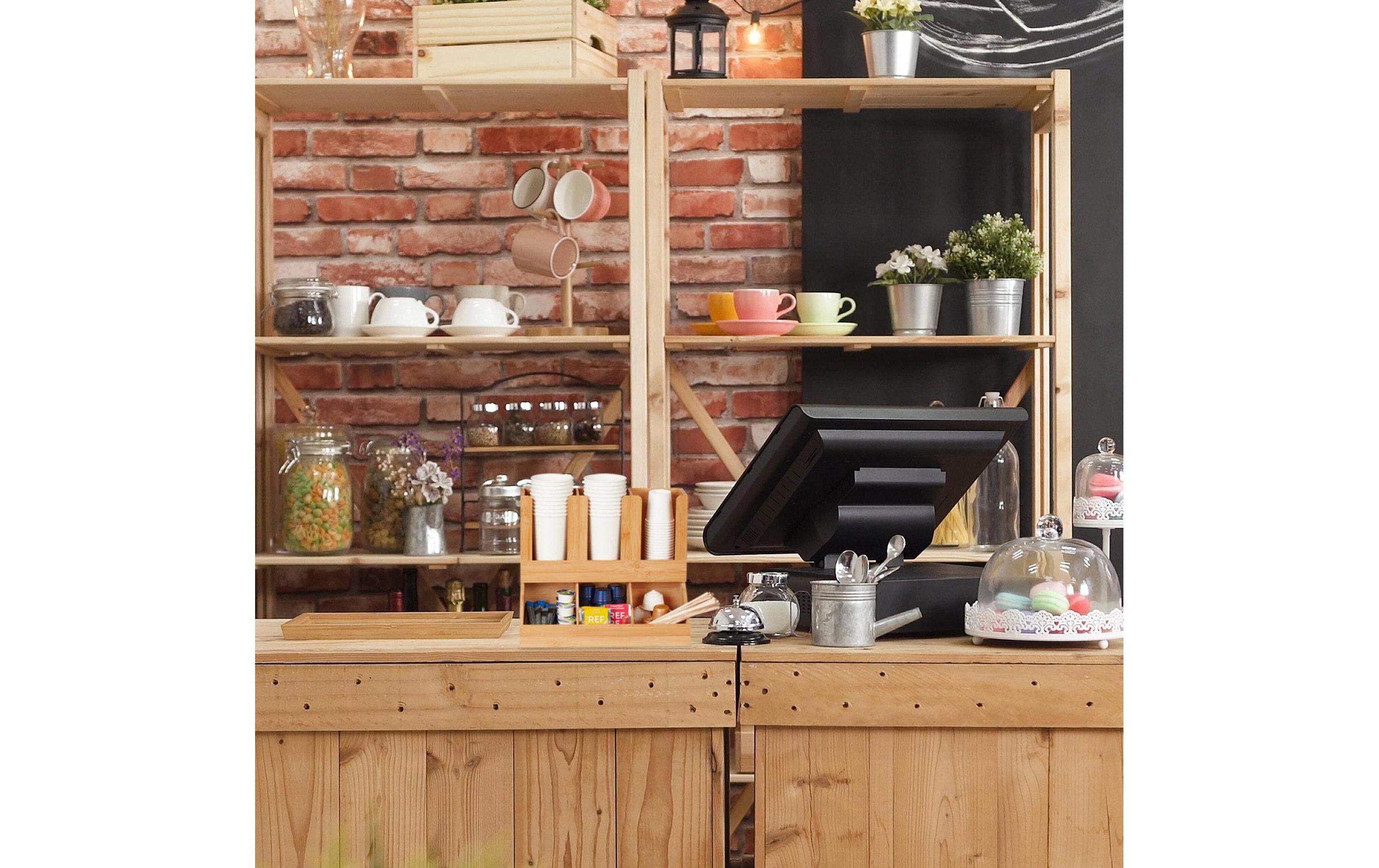 relaxdays Aufbewahrungssystem »mit 6 Fächern« 1 Stk. tlg.