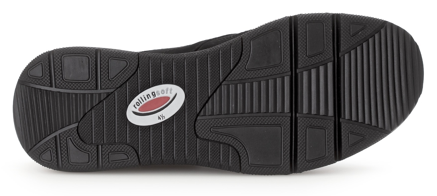 rollingsoft Baskets compensées  chaussure de loisirs, chaussure basse, chaussure à lacets, logo au talon
