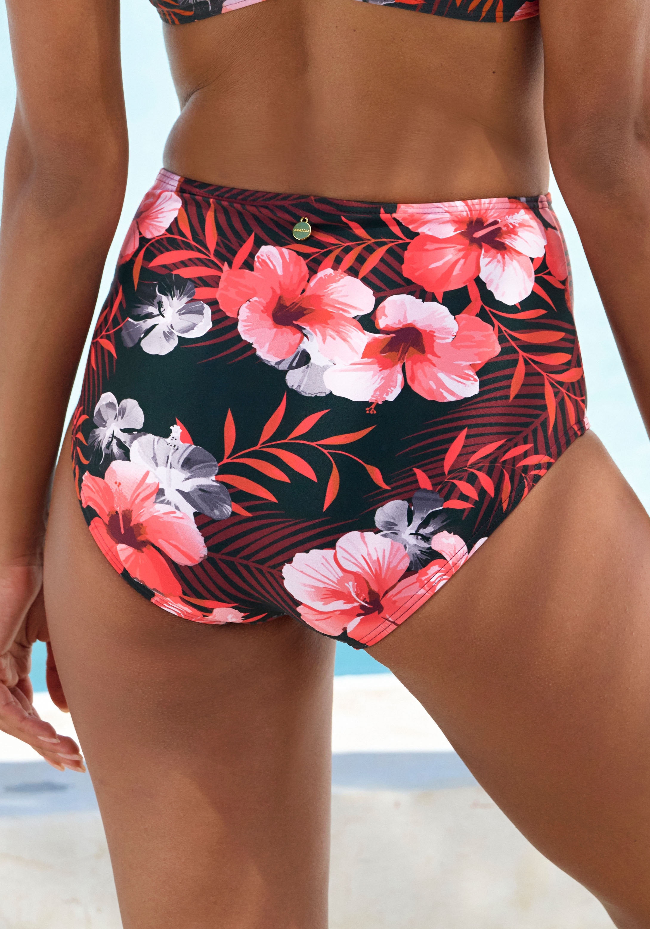 LASCANA Pantalon de bikini taille haute »Loria« mit Shaping-Effekt