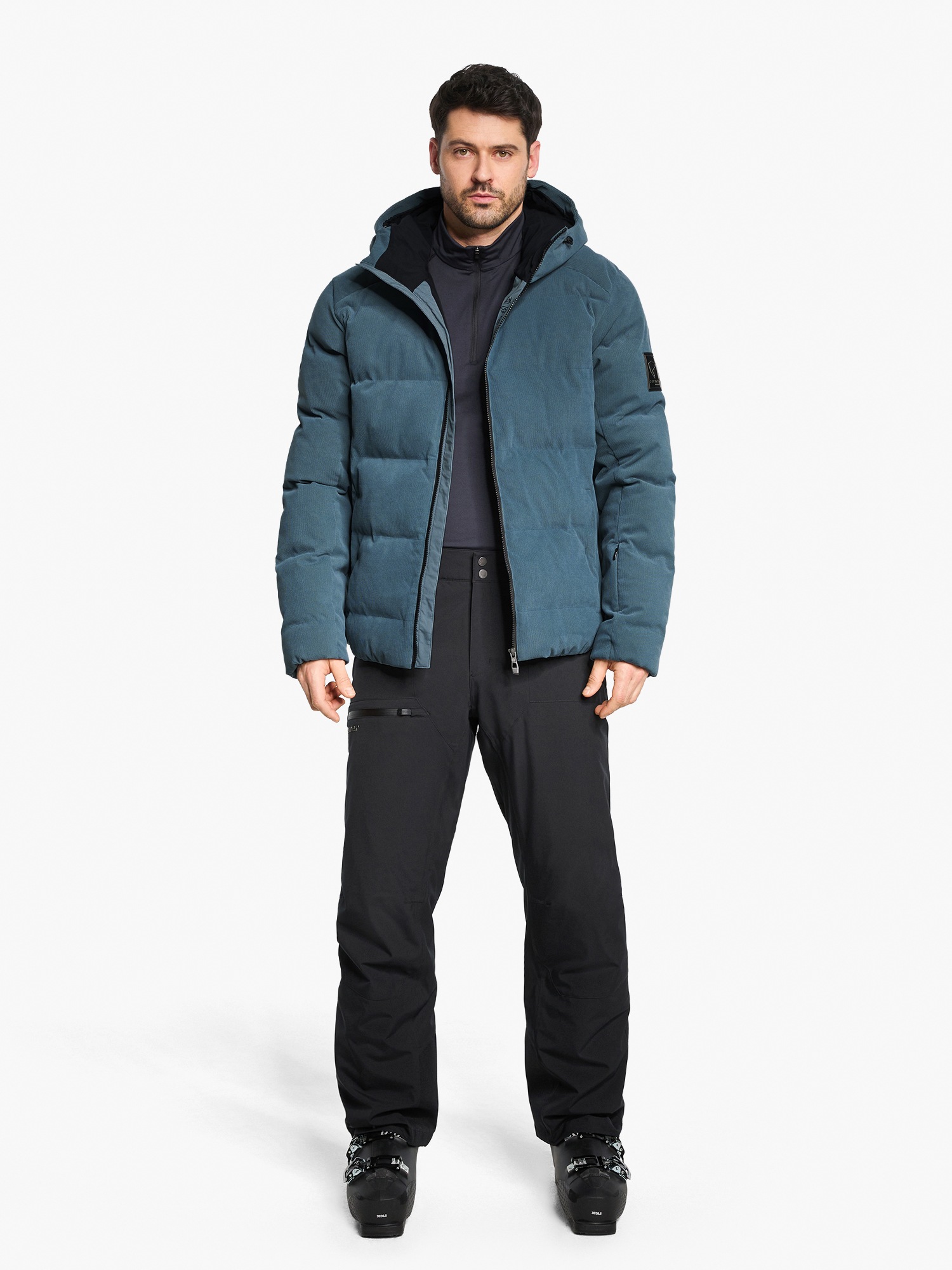Ziener Veste d'hiver »TYERS-Z AQUASHIELD® HERREN« imperméable et coupe-vent, respirant, chaud grâce à un duvet synthétique