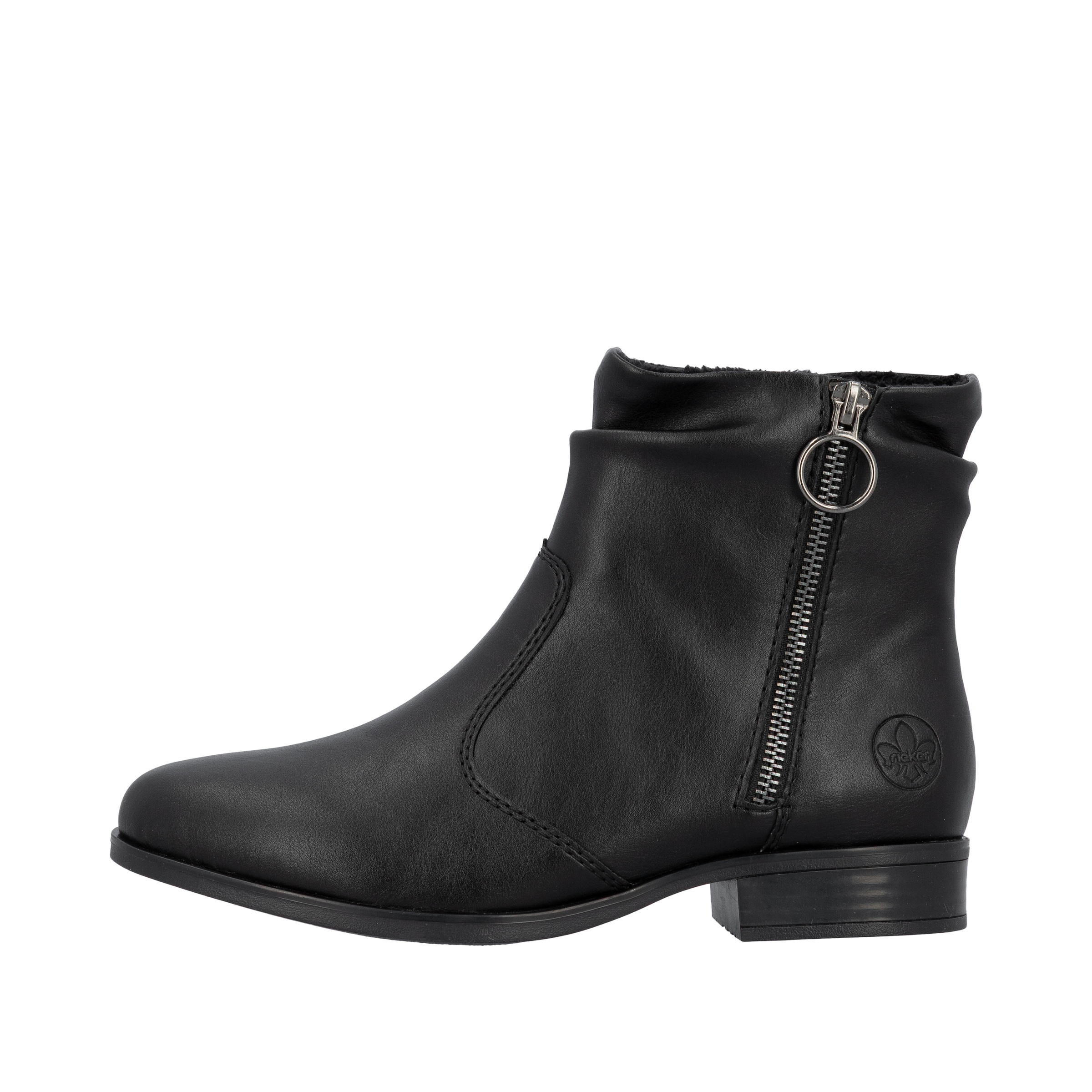 Rieker Stiefelette  Boots, Blockabsatz, mit Innenreissverschluss