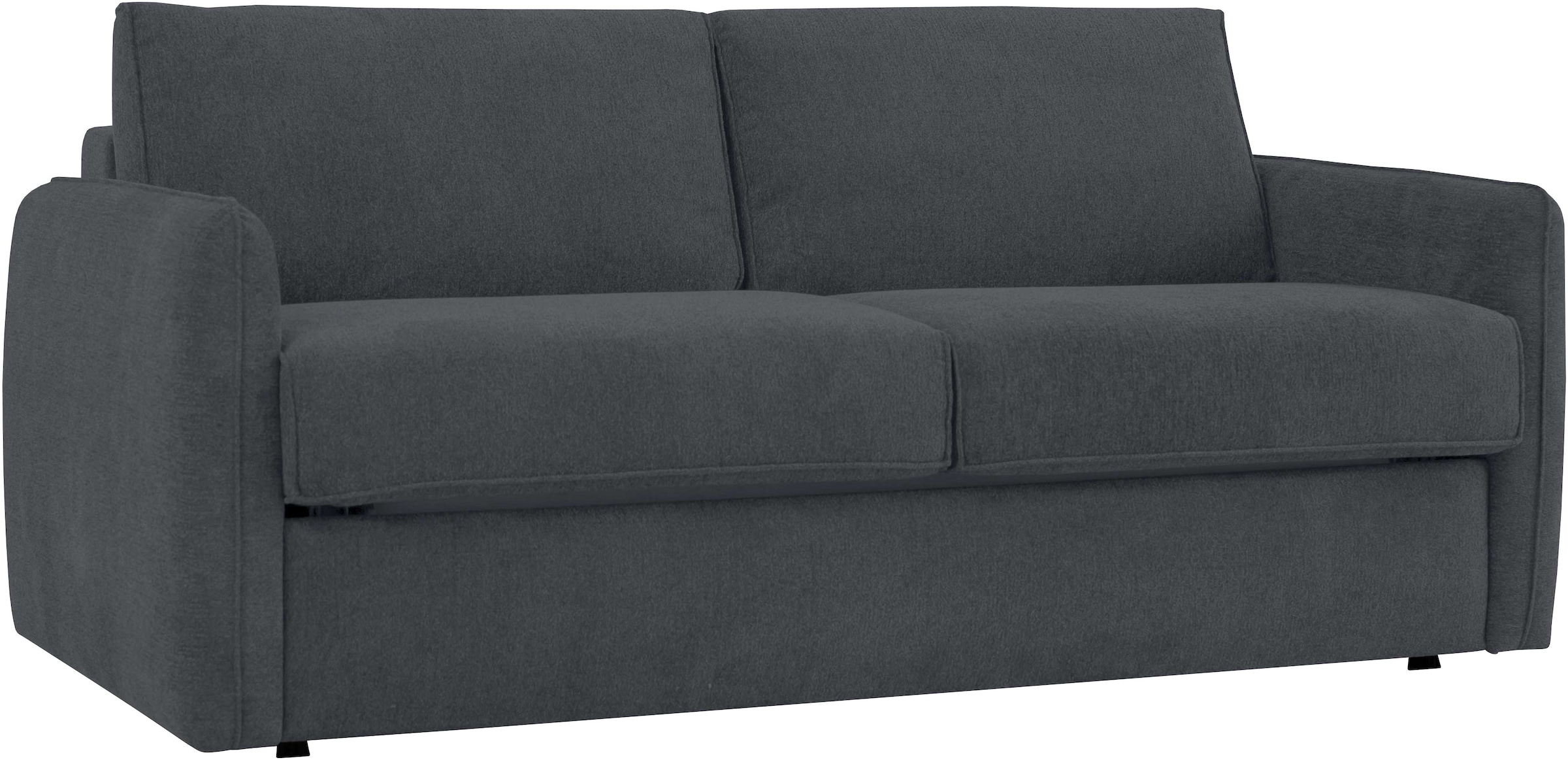 Home affaire Schlafsofa »Bergamons« 2-Sitzer, mit Dauerschlaffunktion, inkl. Federkernmatratze, Lattenrost