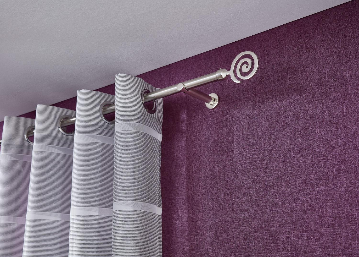 Good Life Tringle à rideaux »Espiral« Ø 20 mm 1 course-läufig Fixmass