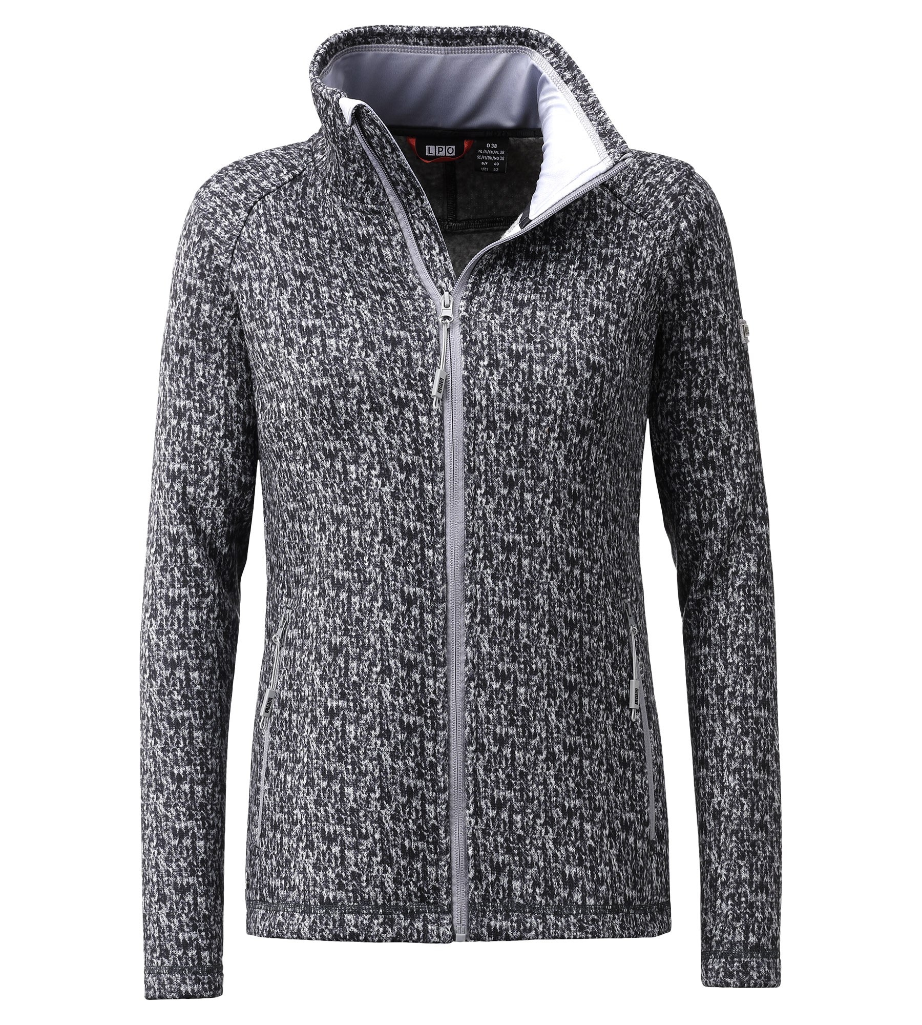 LPO Fleecejacke »Fleecejacke Lovis« mit Kapuze