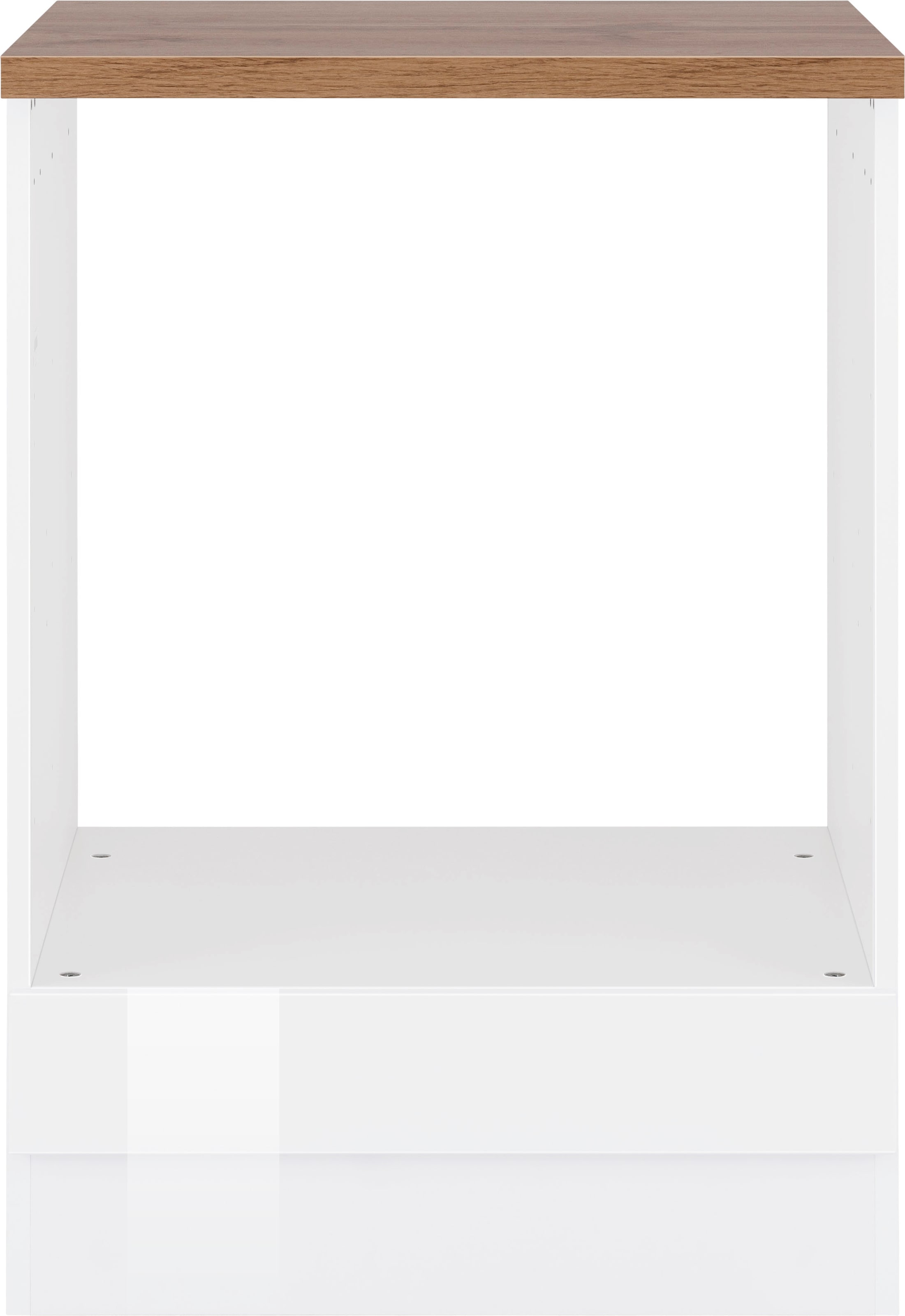 KOCHSTATION Armoire encastrée pour cuisinière »KS-Virginia,neu in verbesserter Ausführung« Espace de rangement,  largeur 60 cm, hauteur 85 cm, niche pour poêle L/H/P : 56/59/55 cm