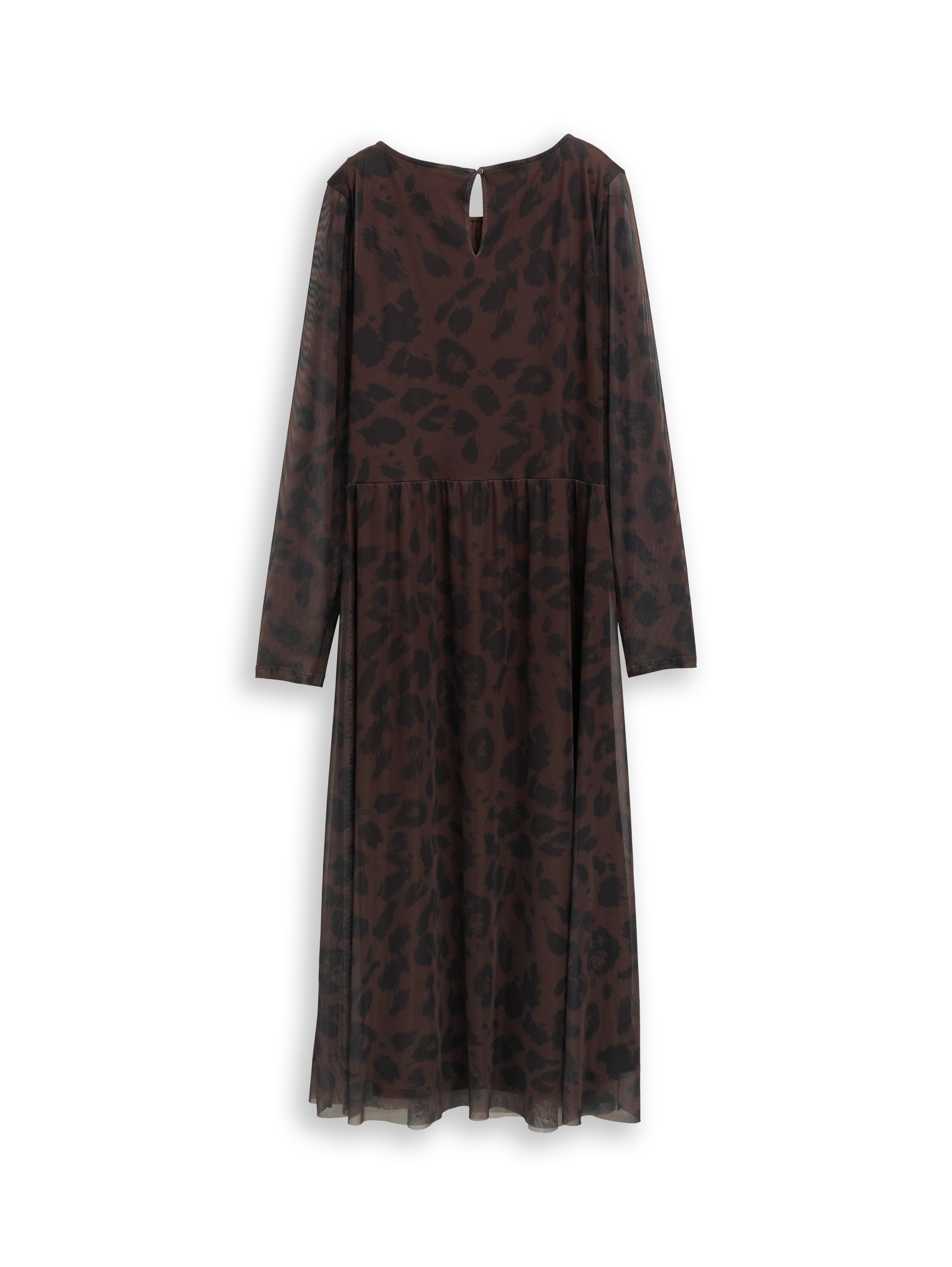 TOM TAILOR Robe en maille »Regular midi« mit Muster