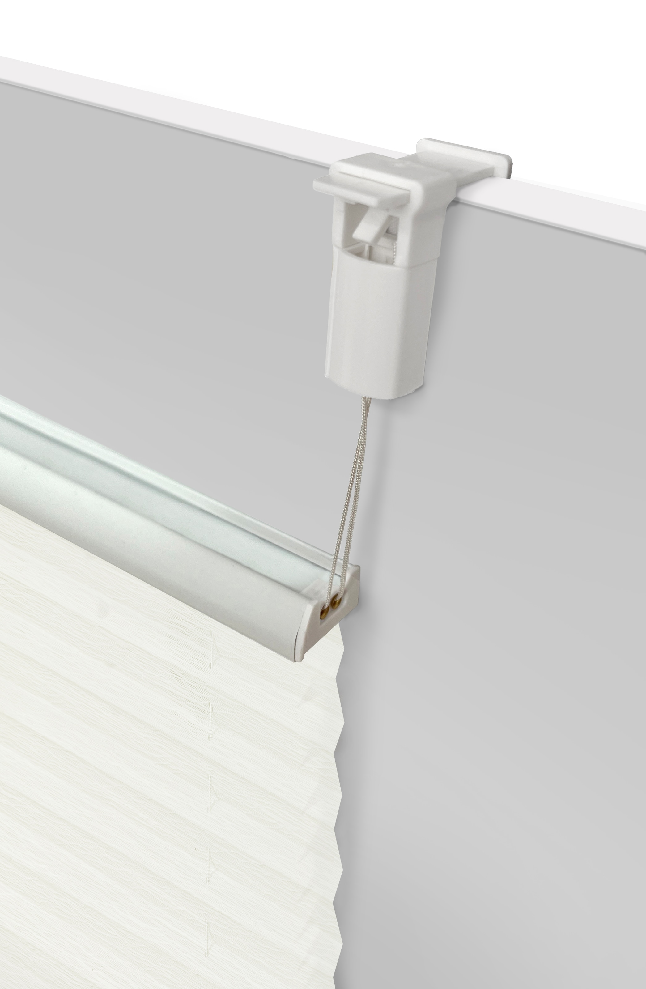 GOODproduct Plissee »ZANNIE« Lichtschutz ohne Bohren verspannt mit feiner Linienstruktur – stilvoll und zeitlos - NEUHEIT!