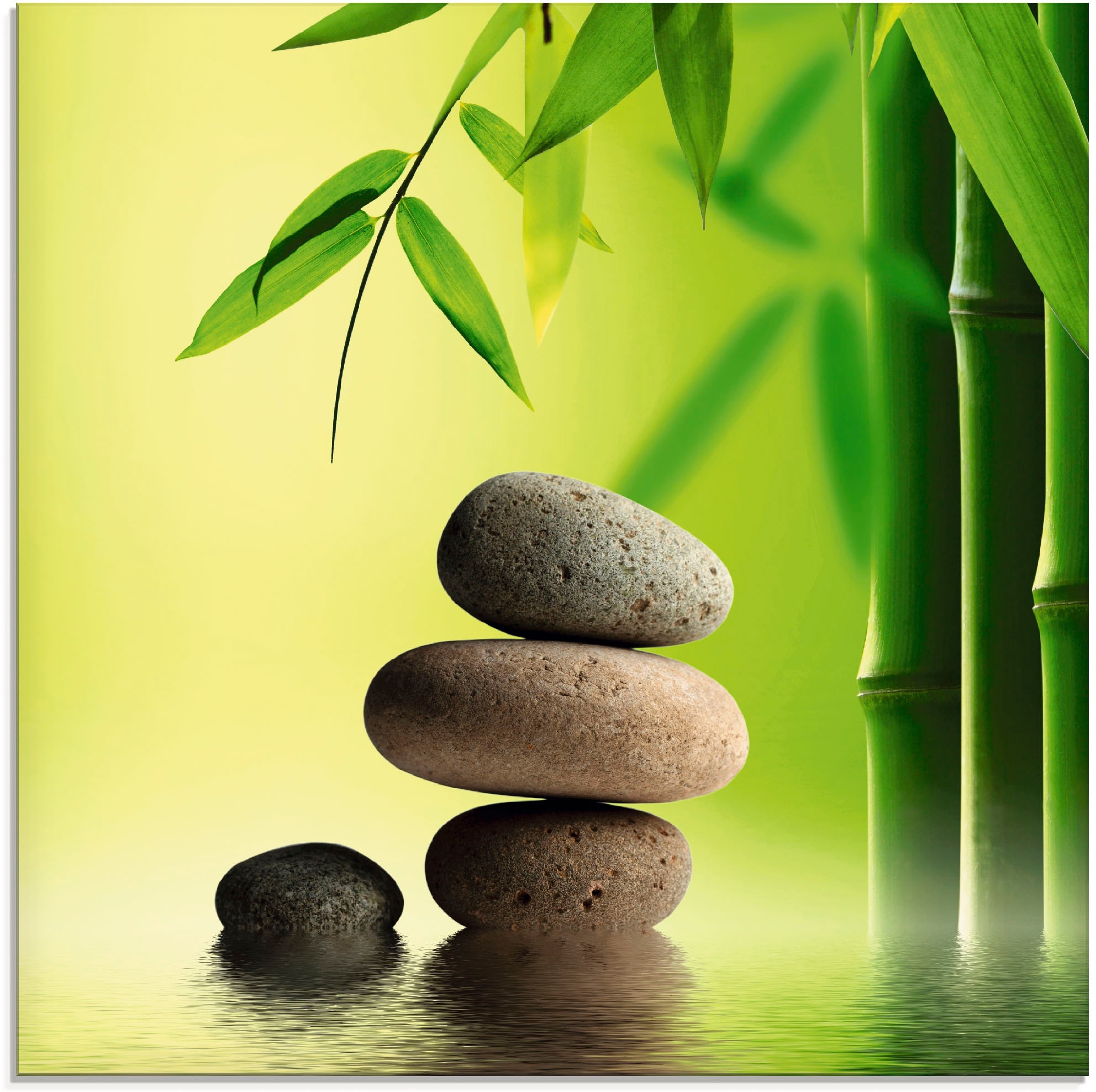 Artland Glasbild »Spa Stillleben« Zen 1 Stk. tlg. in verschiedenen Grössen