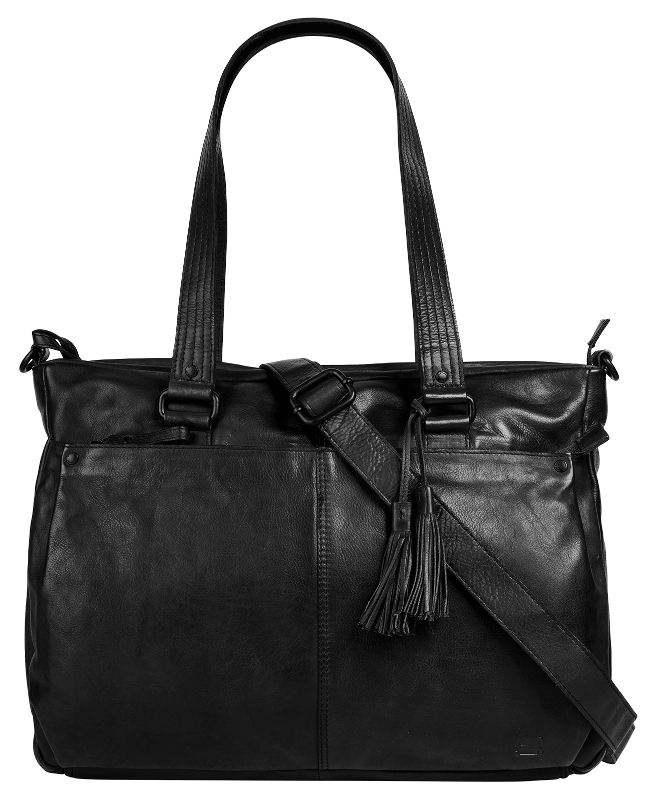 Spikes & Sparrow Shopper »SPIKES & SPARROW Damen echt Leder« cuir véritable