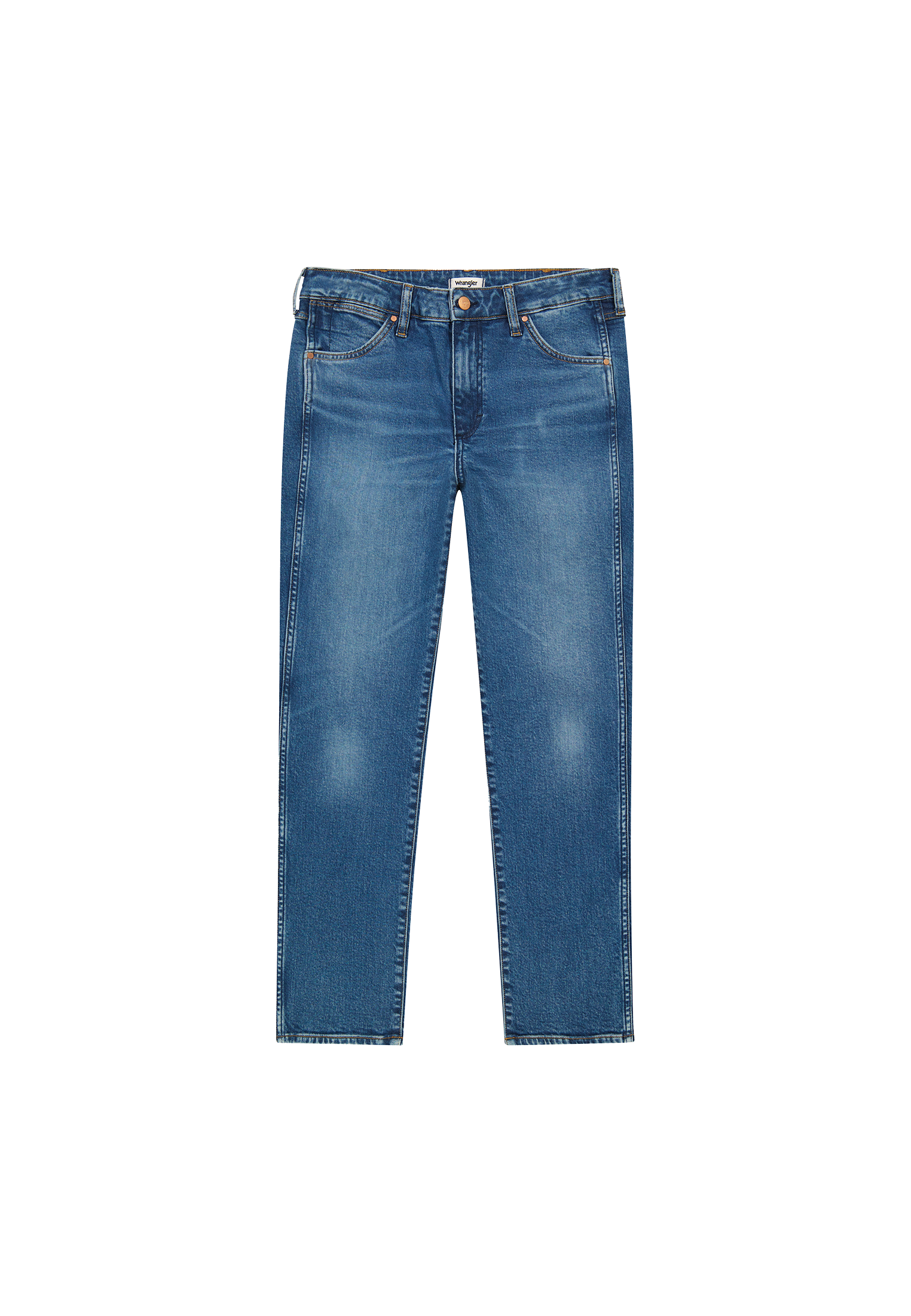 Wrangler Jeans à 5 poches avec coutures contrastées