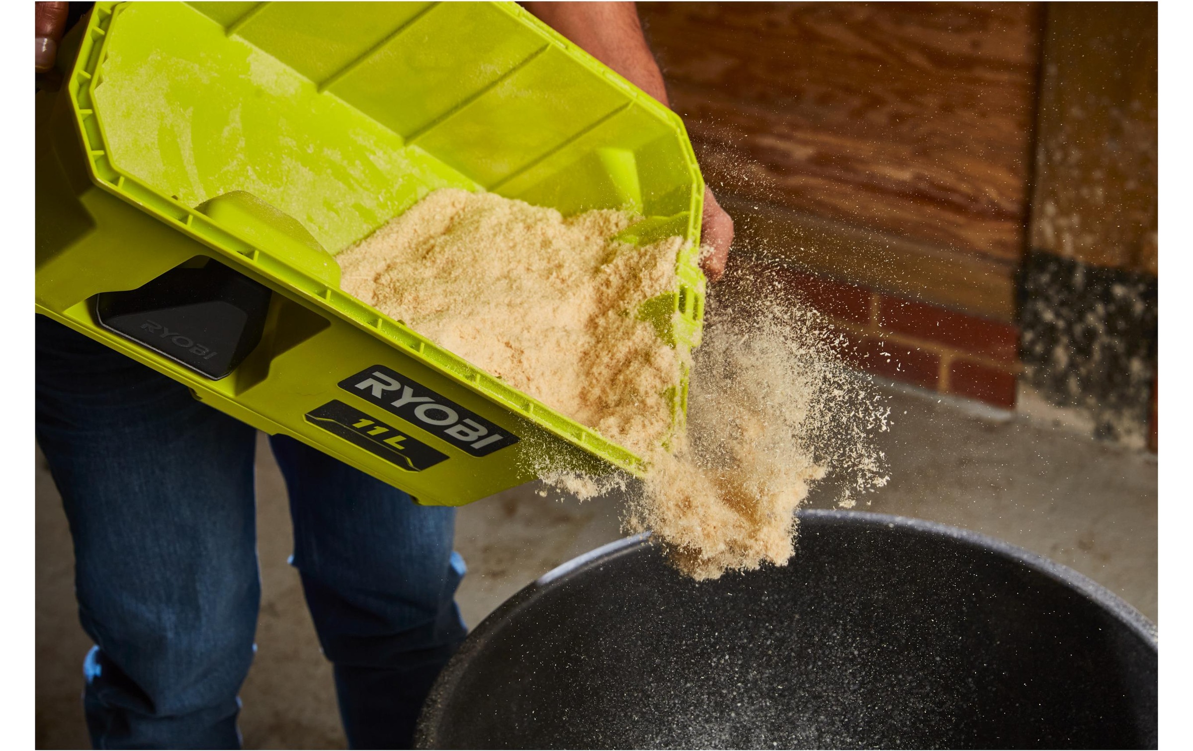   Aspirateur eau et poussière »RYOBI, RV1811-0 ohne Akku und Ladegerät«