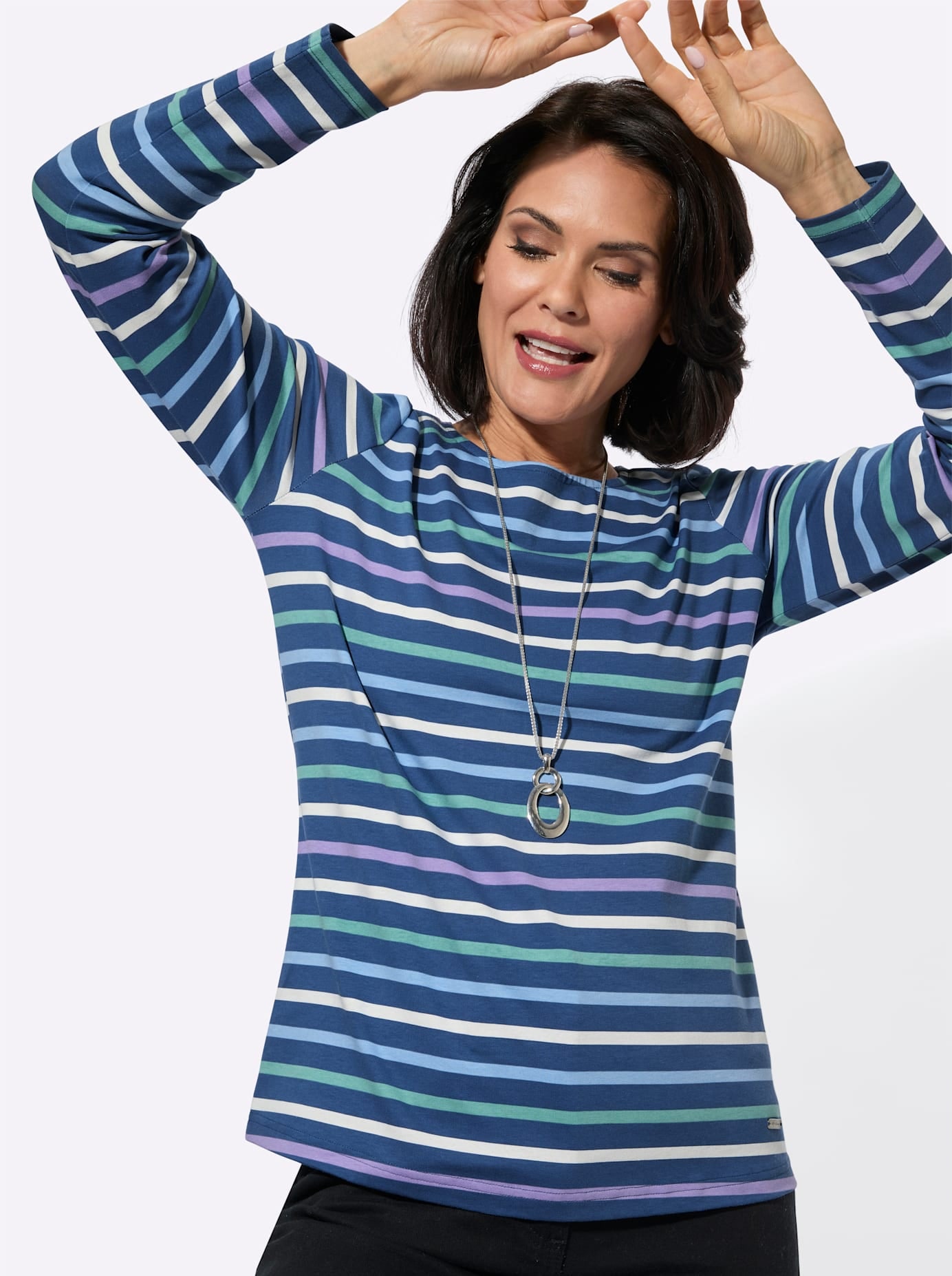 Casual Looks T-shirt imprimé »Druck-Shirt« 1