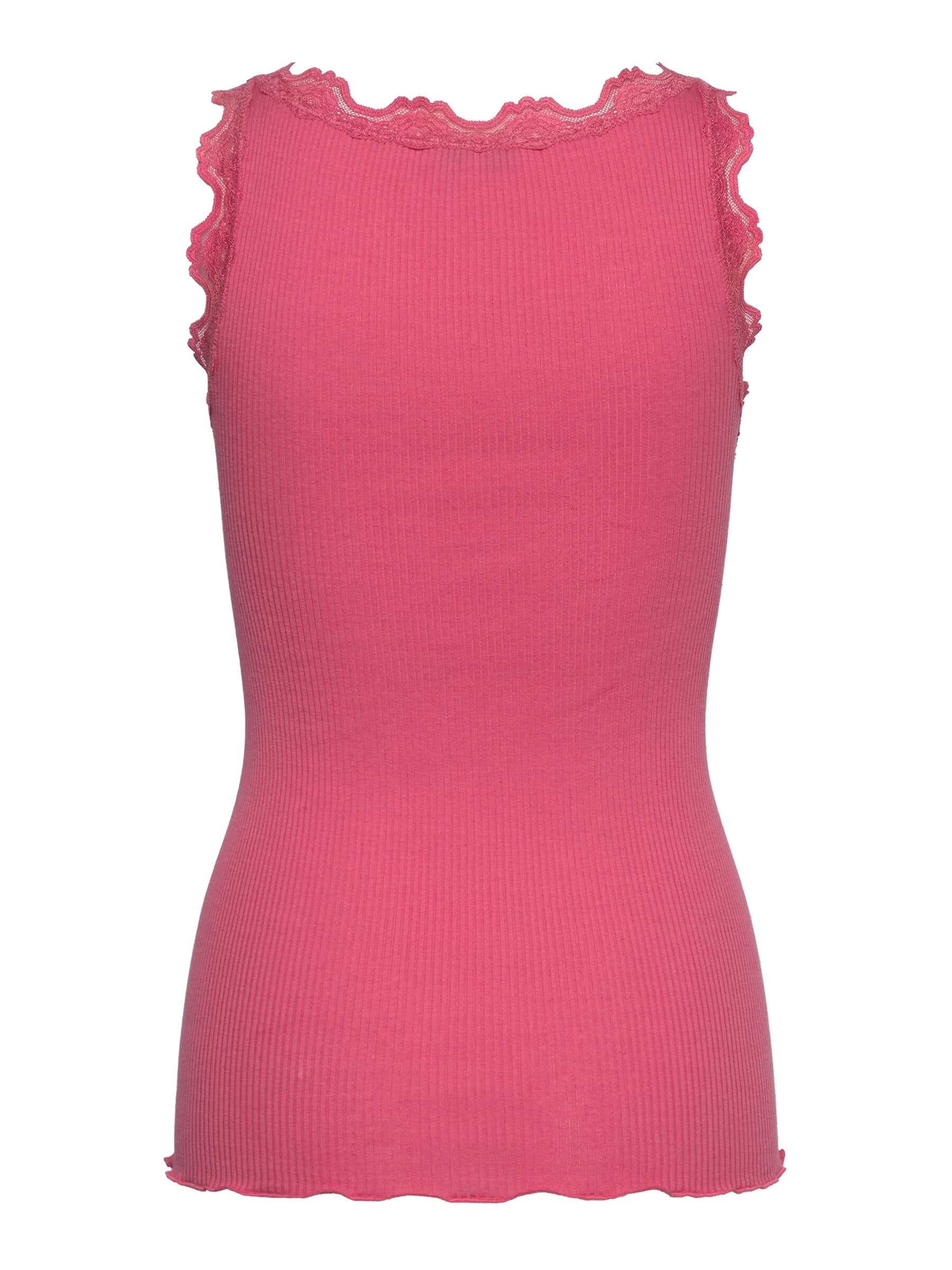 rosemunde Spitzentop »Babette Silk Top mit Seide« Vintage-Spitzenbesatz, mit Rundhalsausschnitt, hoher Seidenanteil