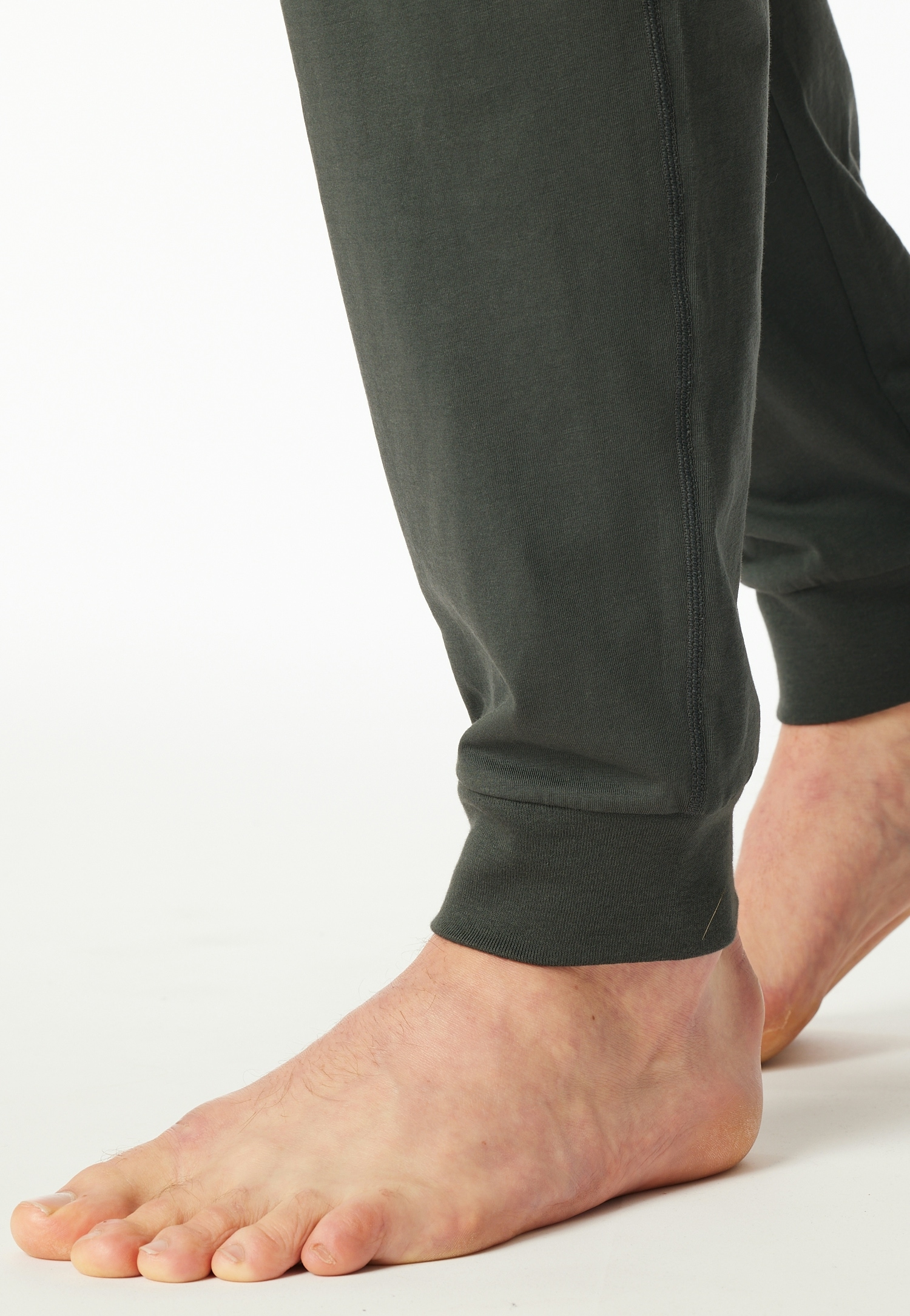 Schiesser Pyjama »Modern Nightwear« 2 pièces seitliche Taschen, Brusttasche, Langarm, Baumwolle, Single Jersey