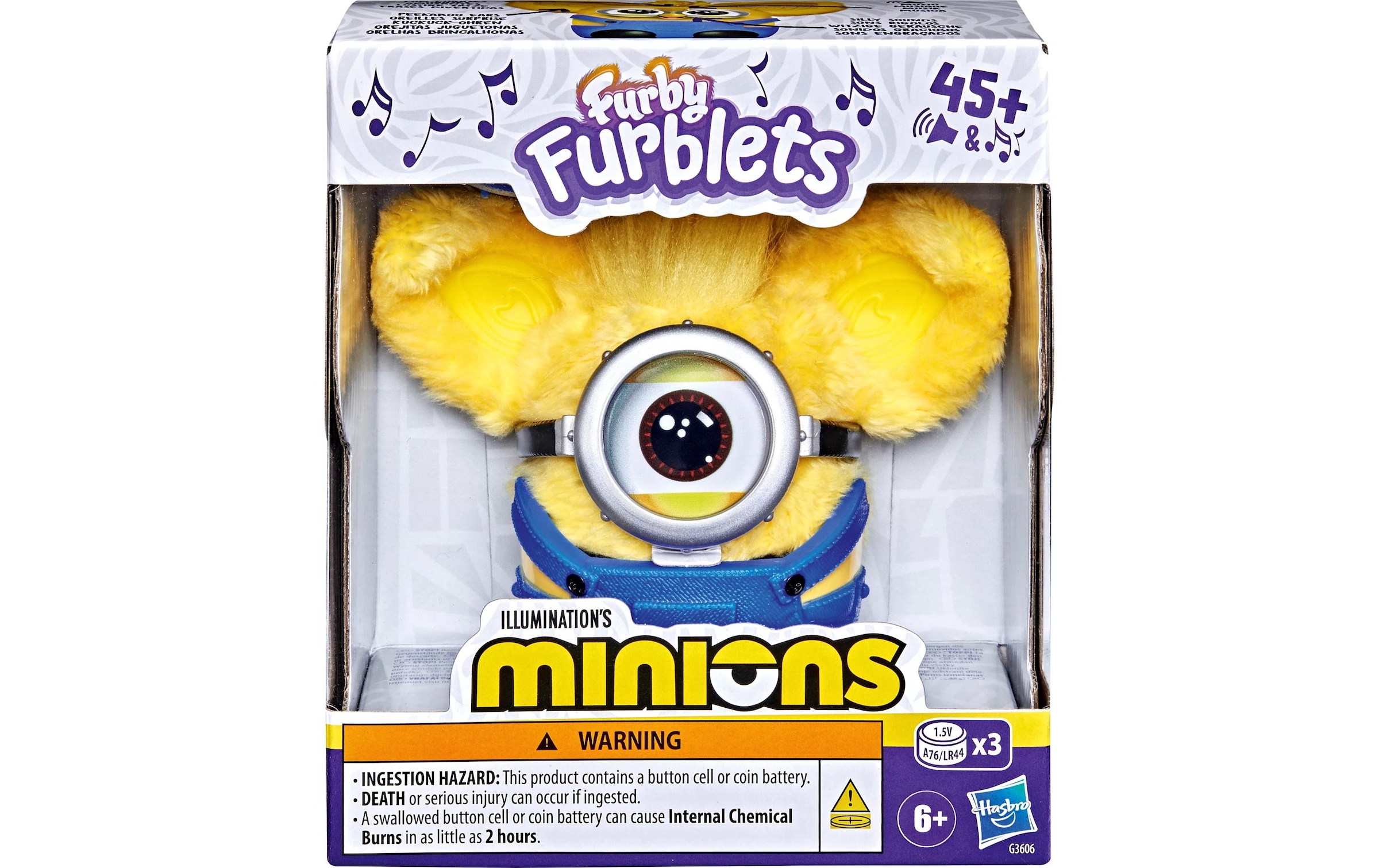   Plüschfigur »Furby Funktionsplüsch Furblet Minions Interaktiv, Musikfunktion«